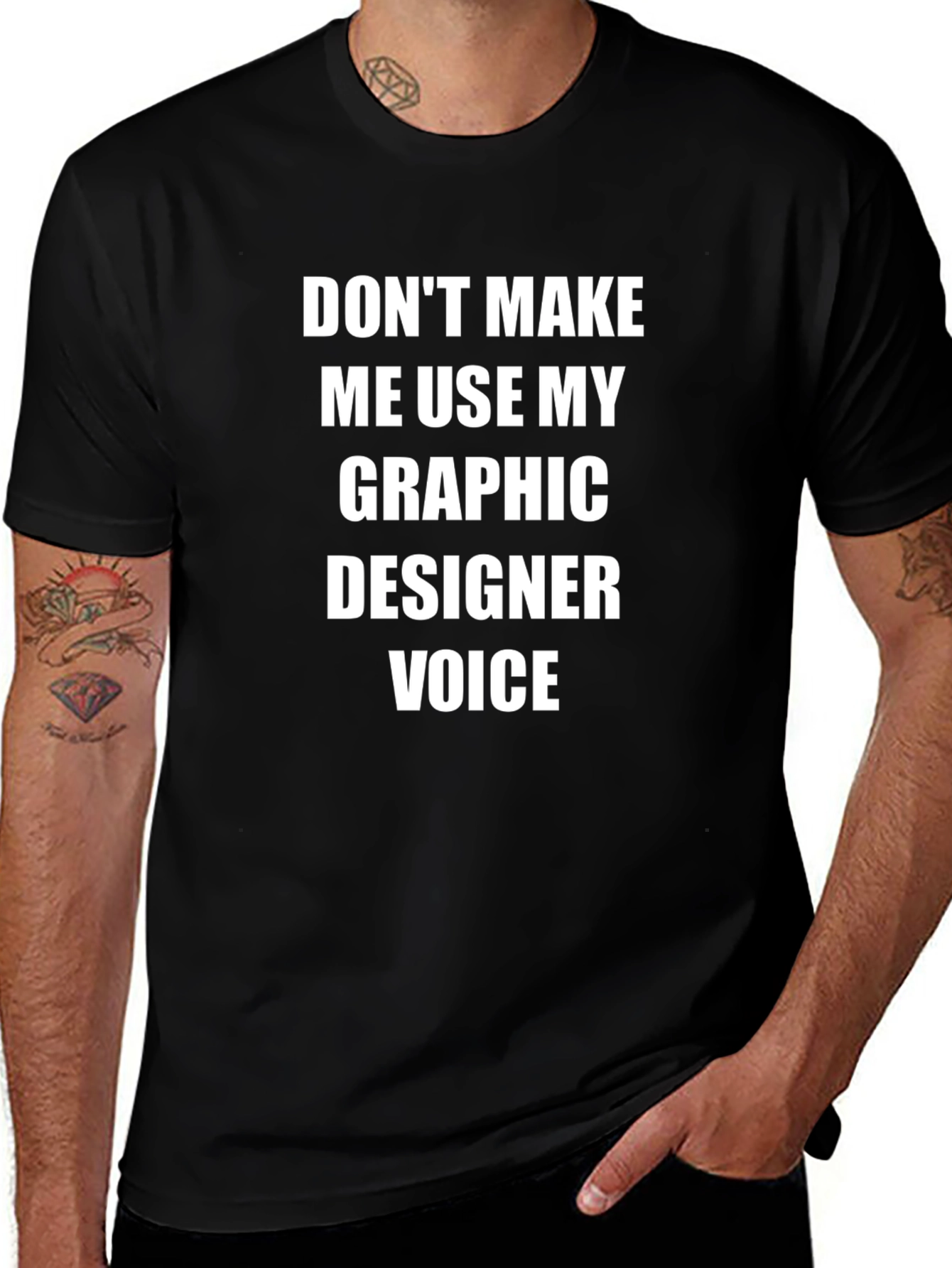 Graphic Designer Voice T-Shirt - Funny Tee