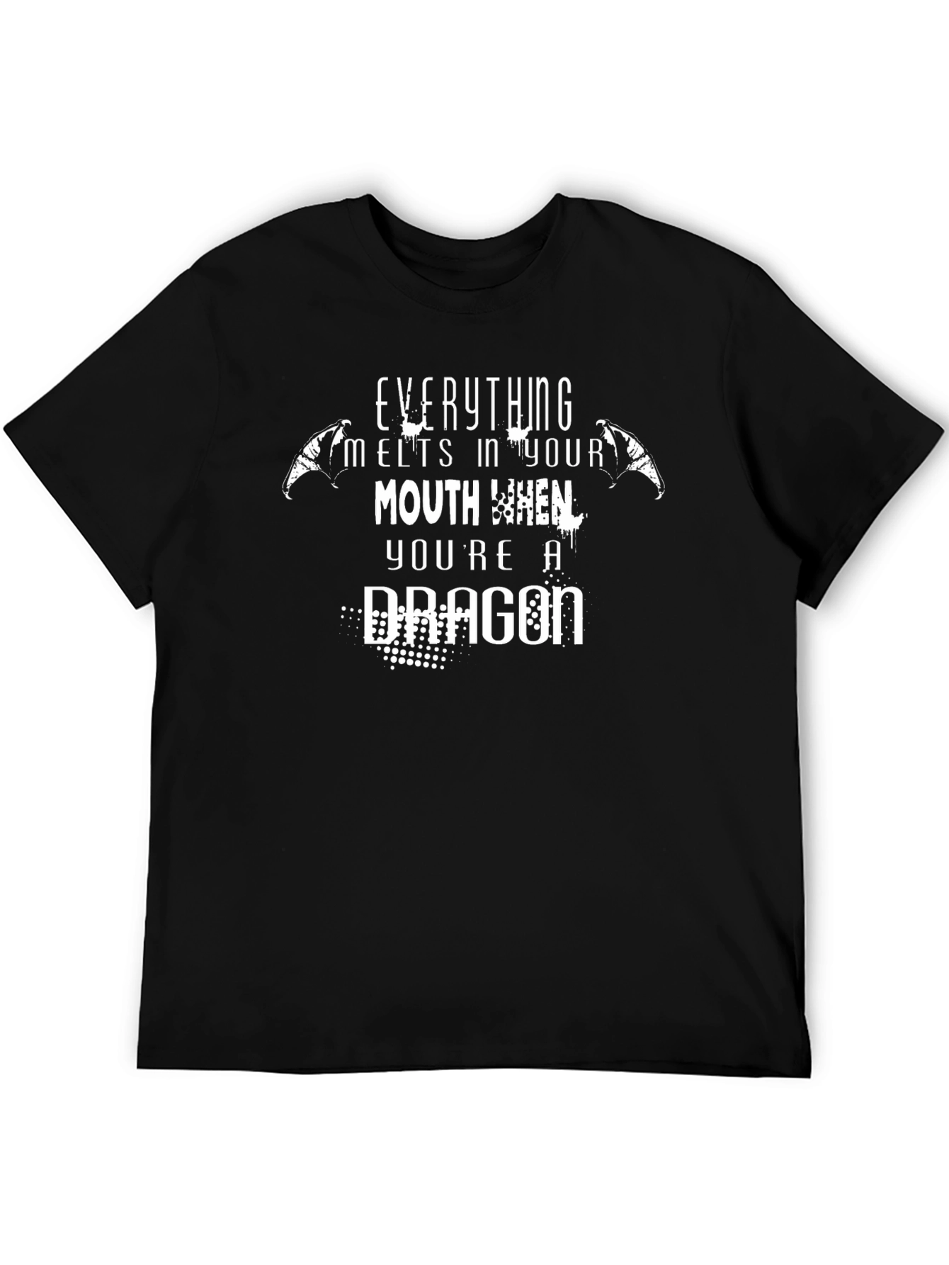 Everything Melts Dragon Graphic T-Shirt
