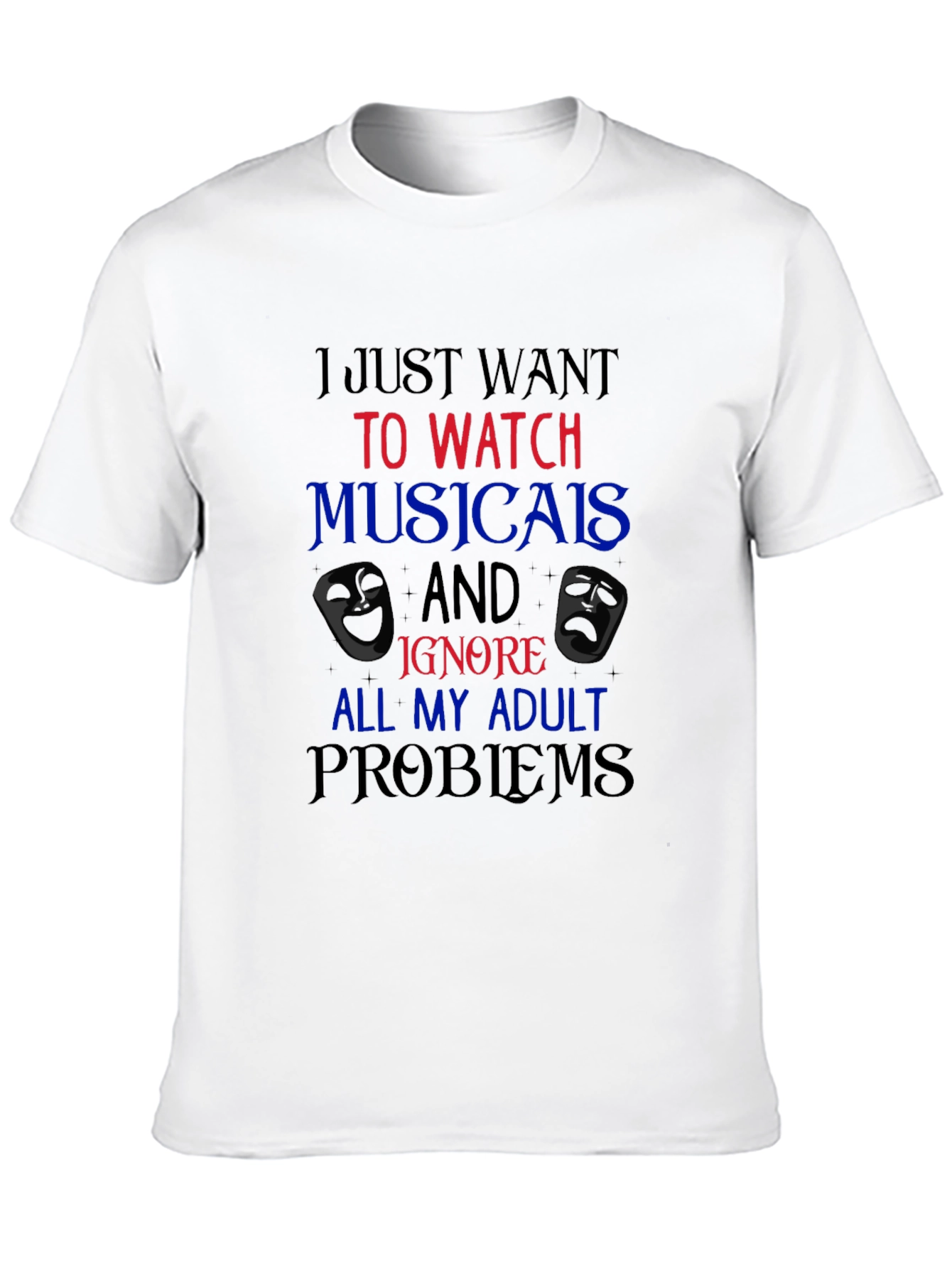 Musical Lover T-Shirt - Adulting is Hard!