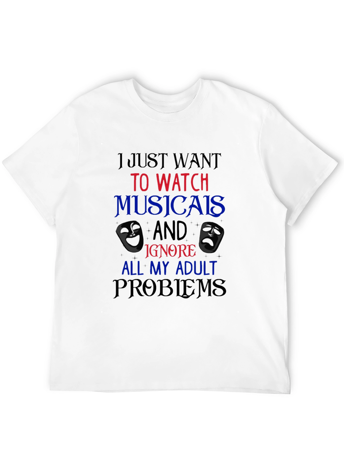 Musical Lover T-Shirt - Adulting is Hard!