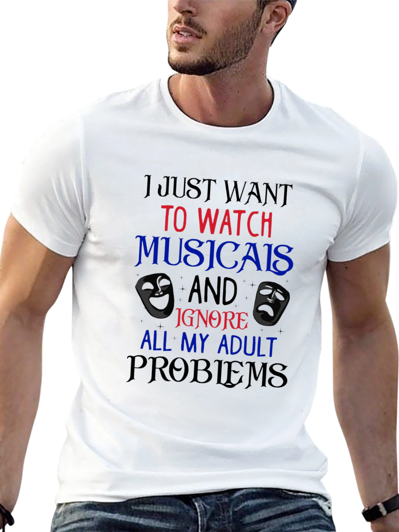 Musical Lover T-Shirt - Adulting is Hard!