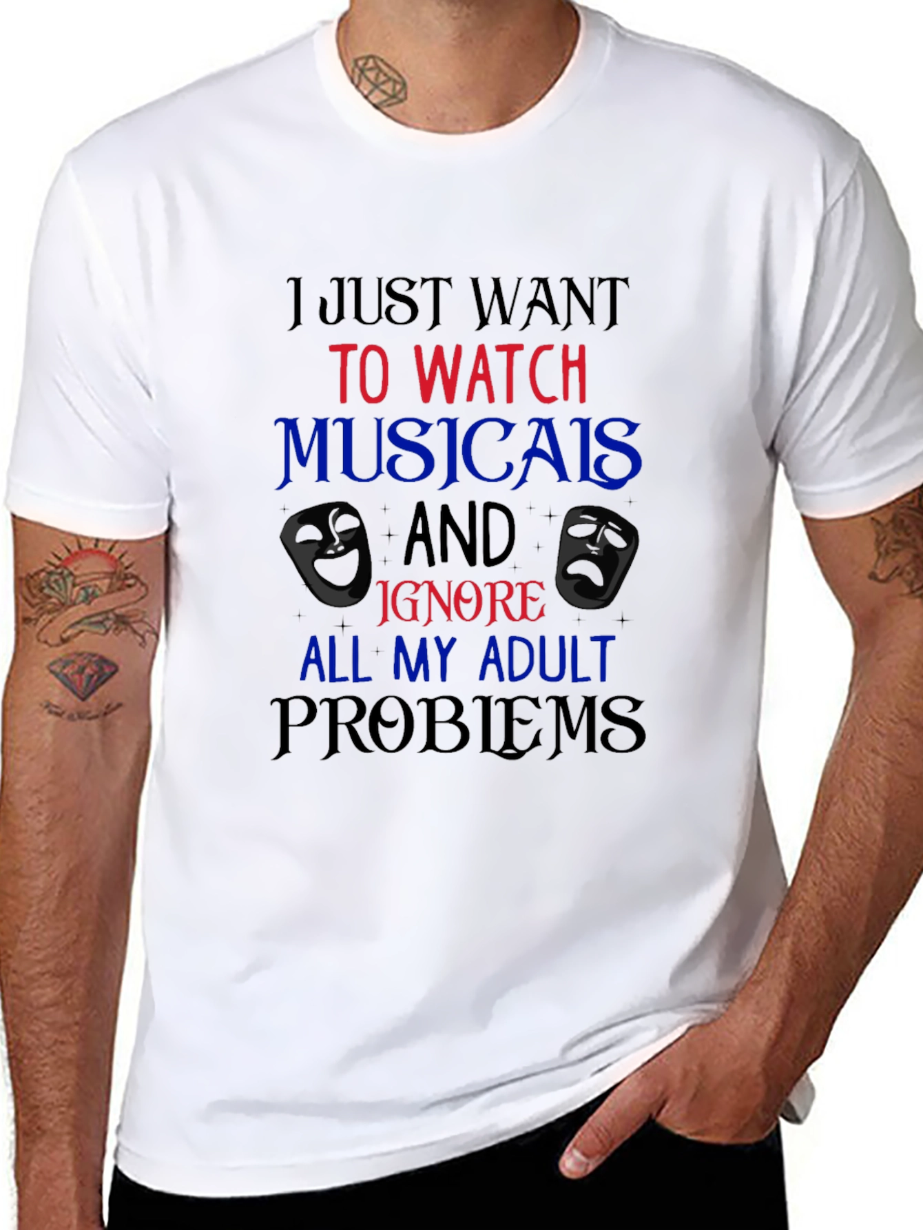 Musical Lover T-Shirt - Adulting is Hard!