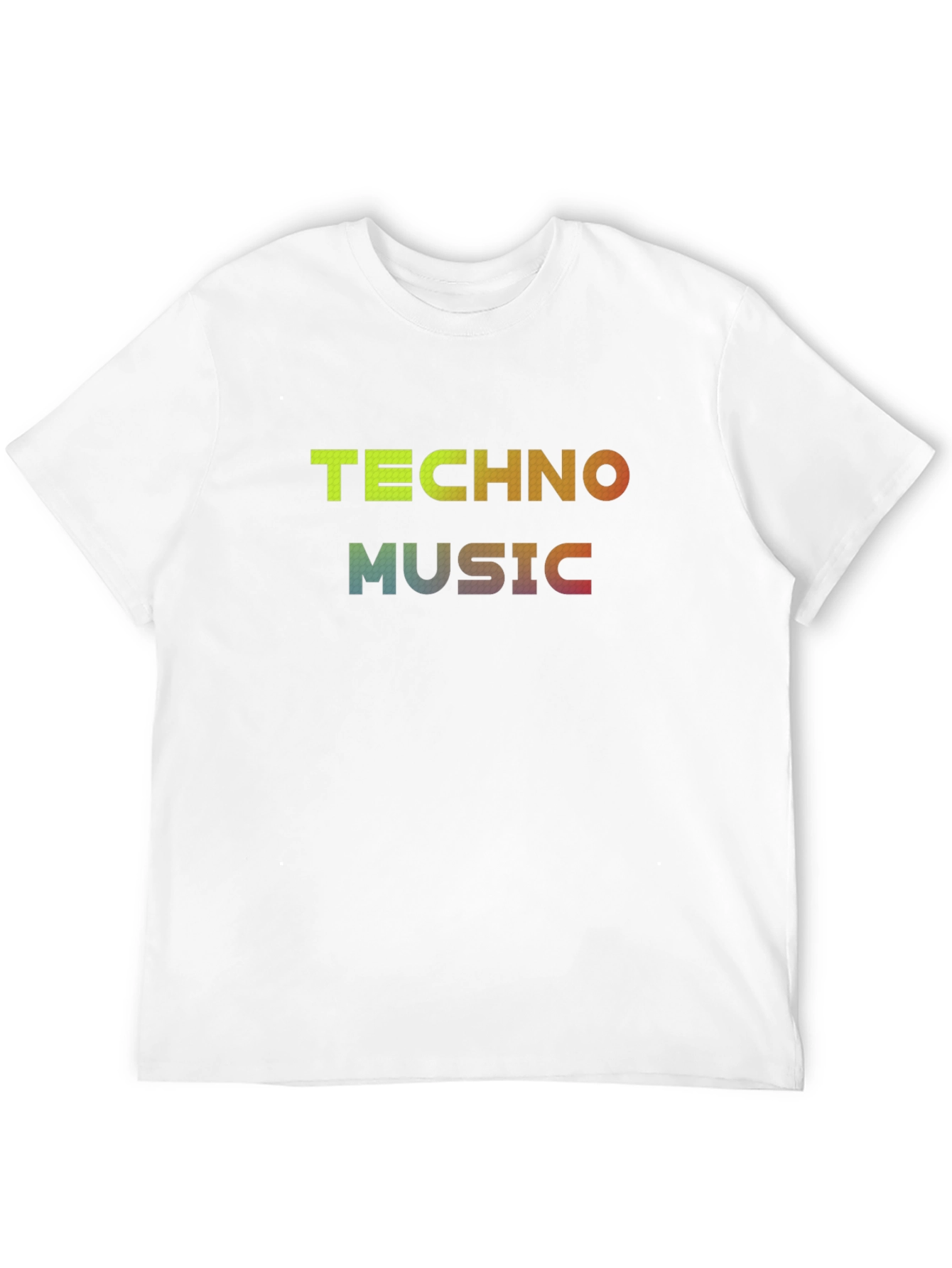Techno Music Black T-Shirt