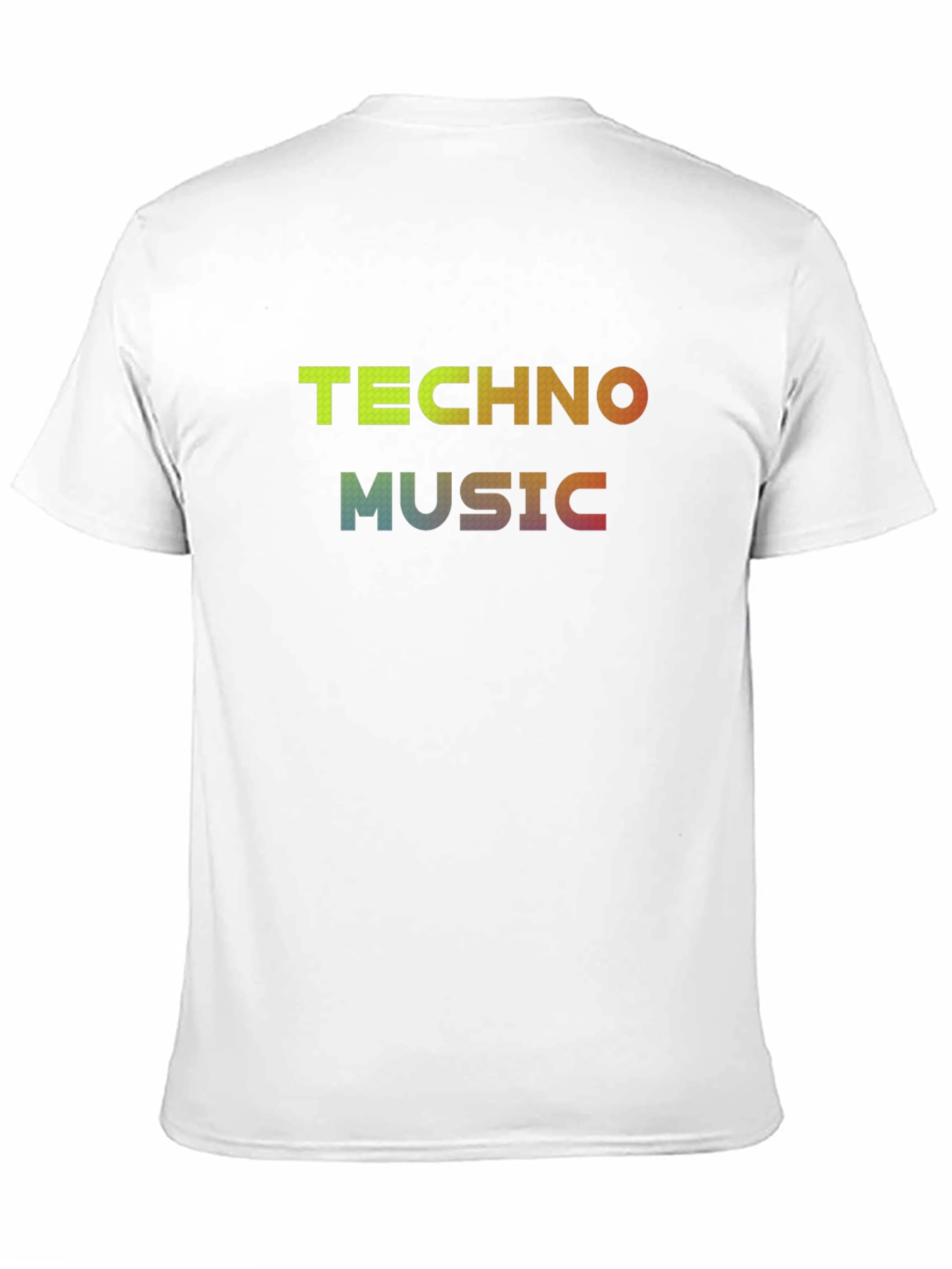 Techno Music Black T-Shirt