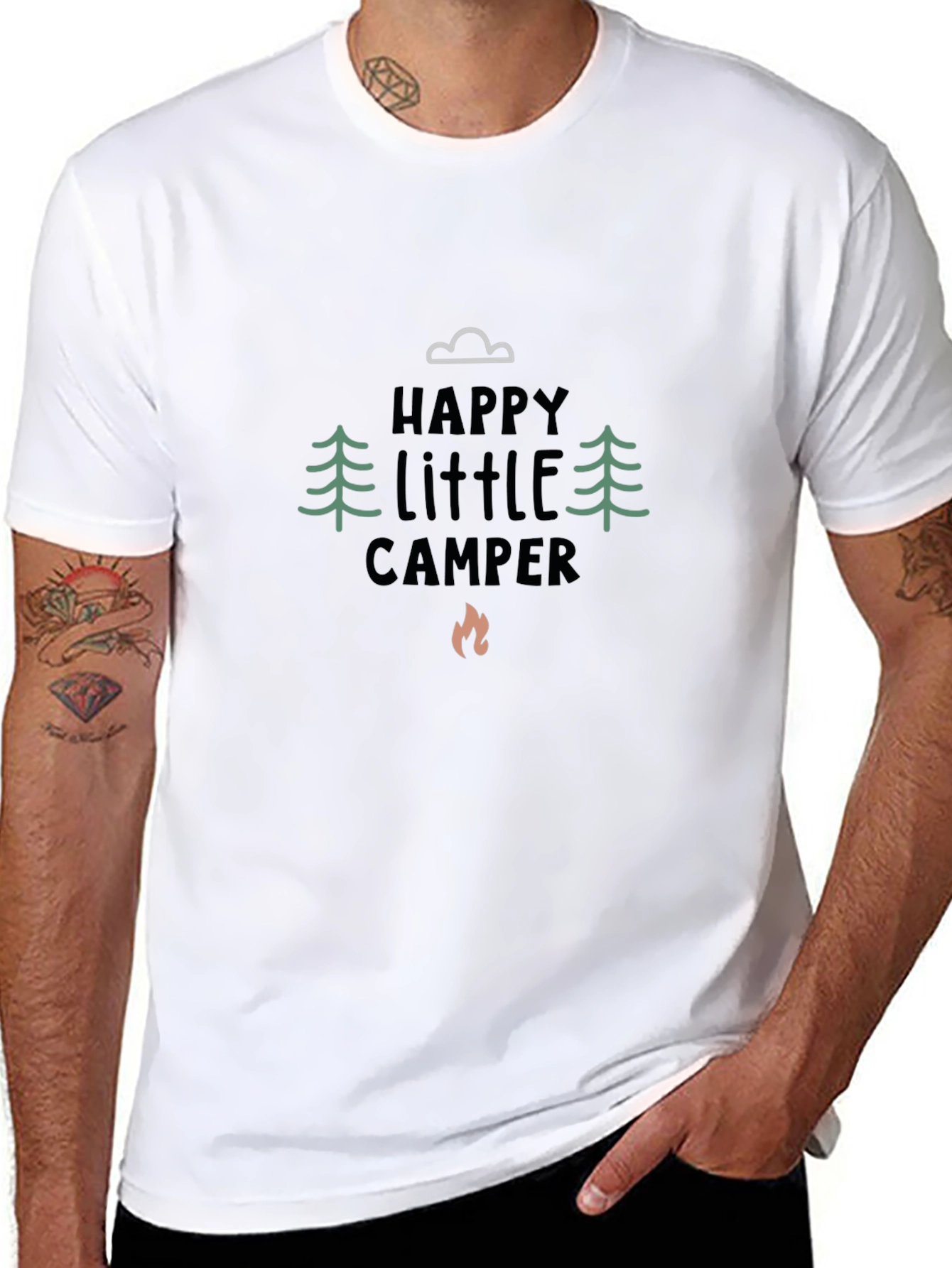 Happy Little Camper Graphic T-Shirt