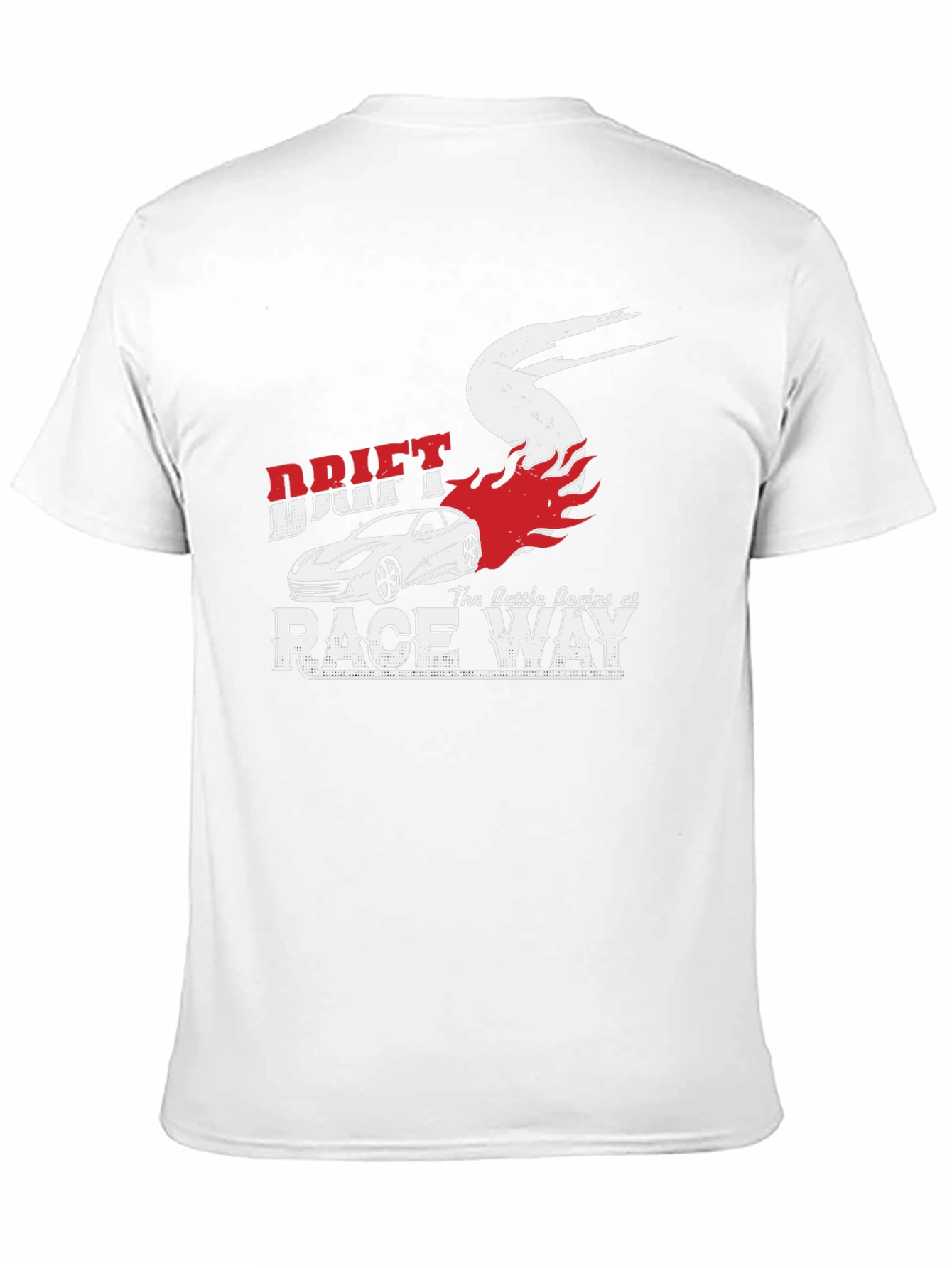 Drift Race Way Graphic Tee - Car Enthusiast T-Shirt