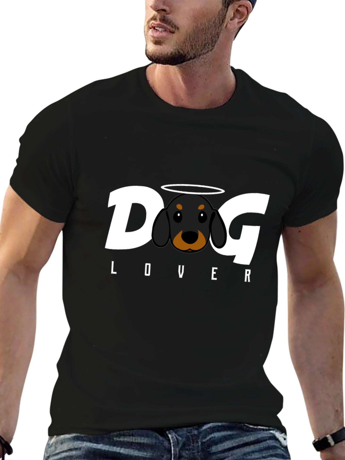 Dog Lover T-Shirt - Cute Dachshund Graphic Tee