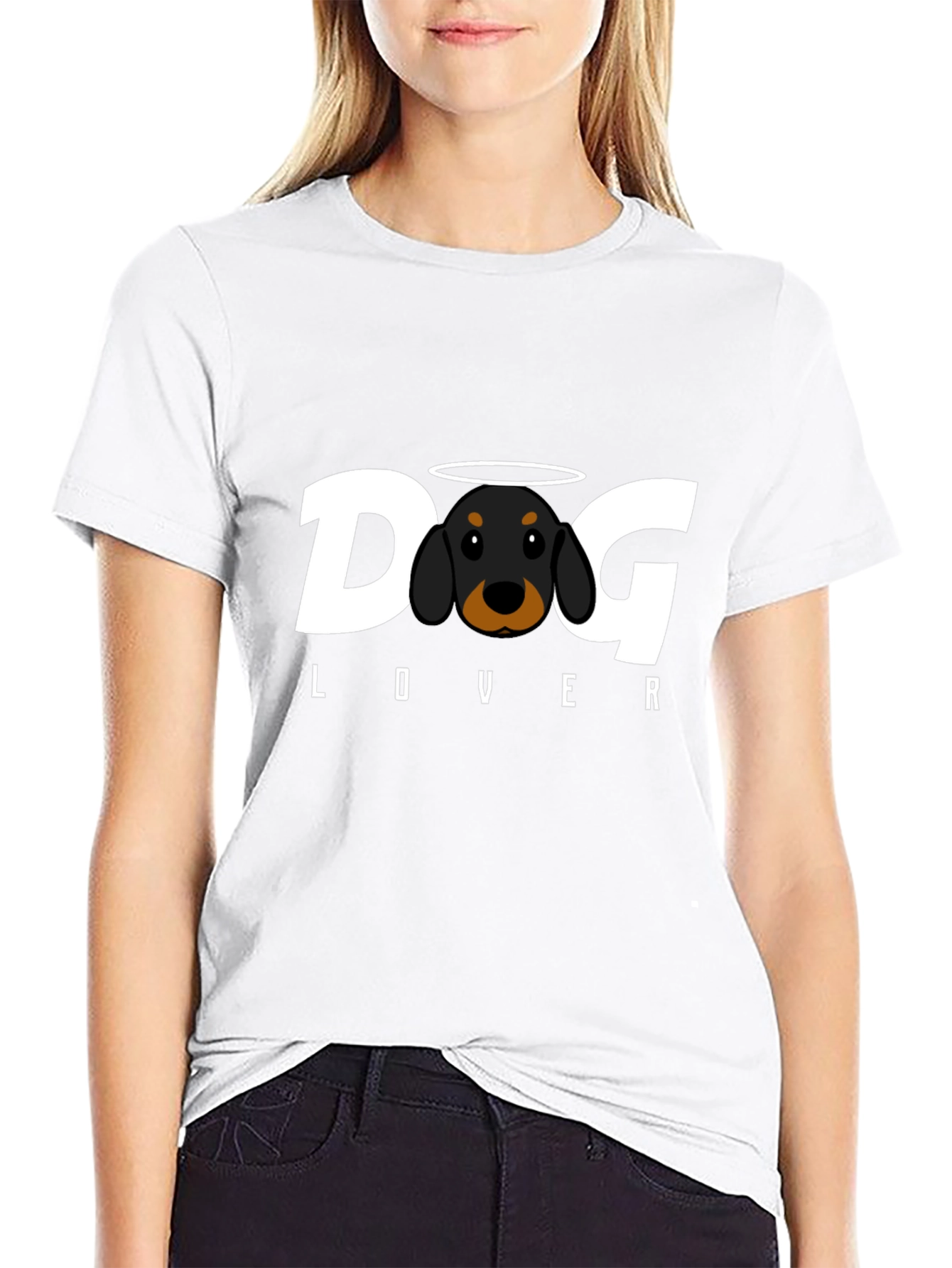 Dog Lover T-Shirt - Cute Dachshund Graphic Tee