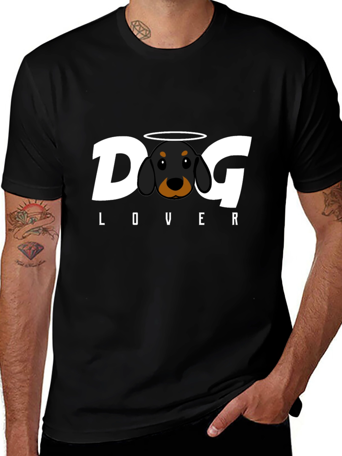 Dog Lover T-Shirt - Cute Dachshund Graphic Tee