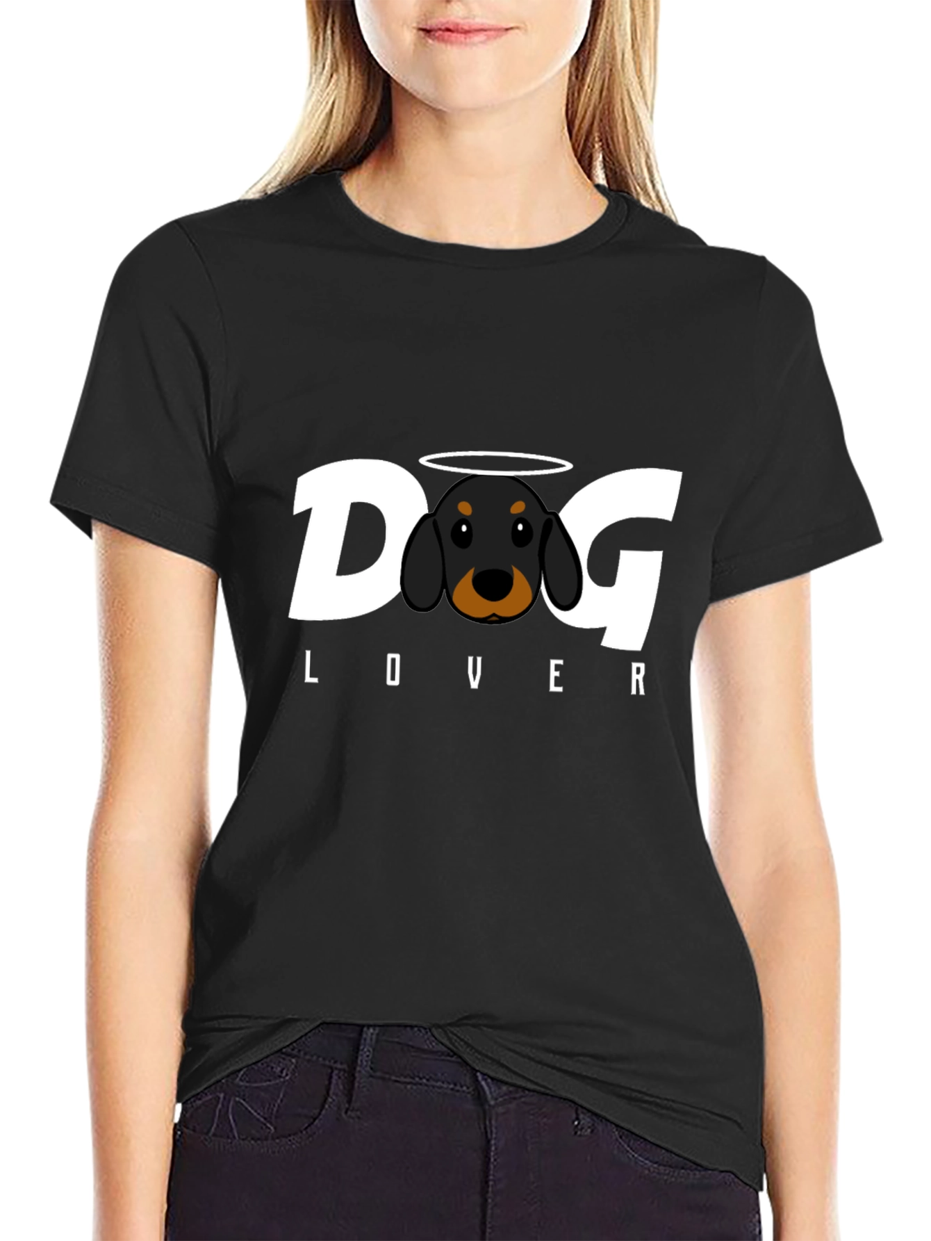 Dog Lover T-Shirt - Cute Dachshund Graphic Tee
