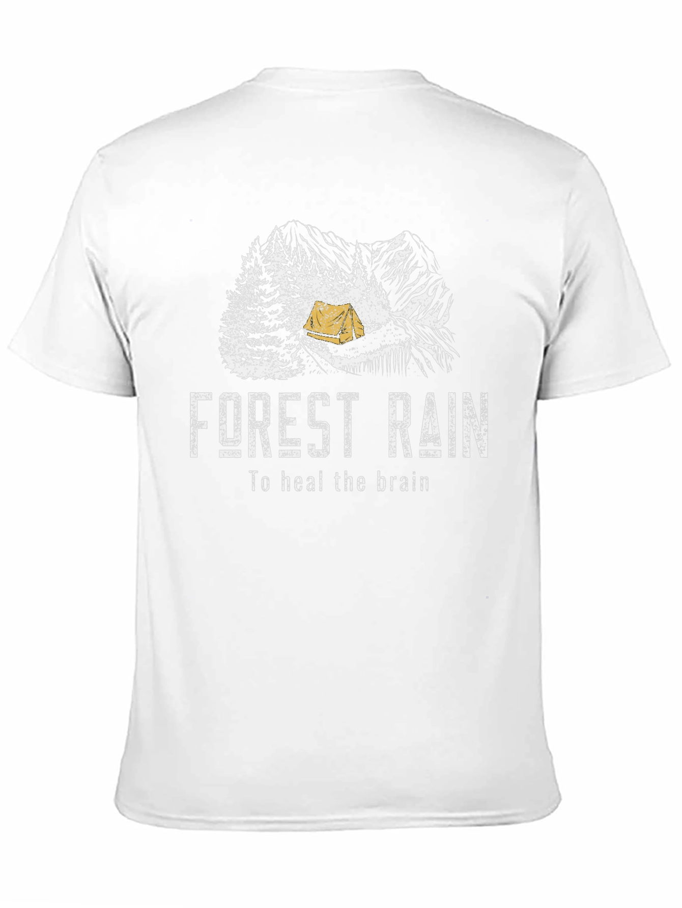 Forest Rain T-Shirt - Heal the Brain