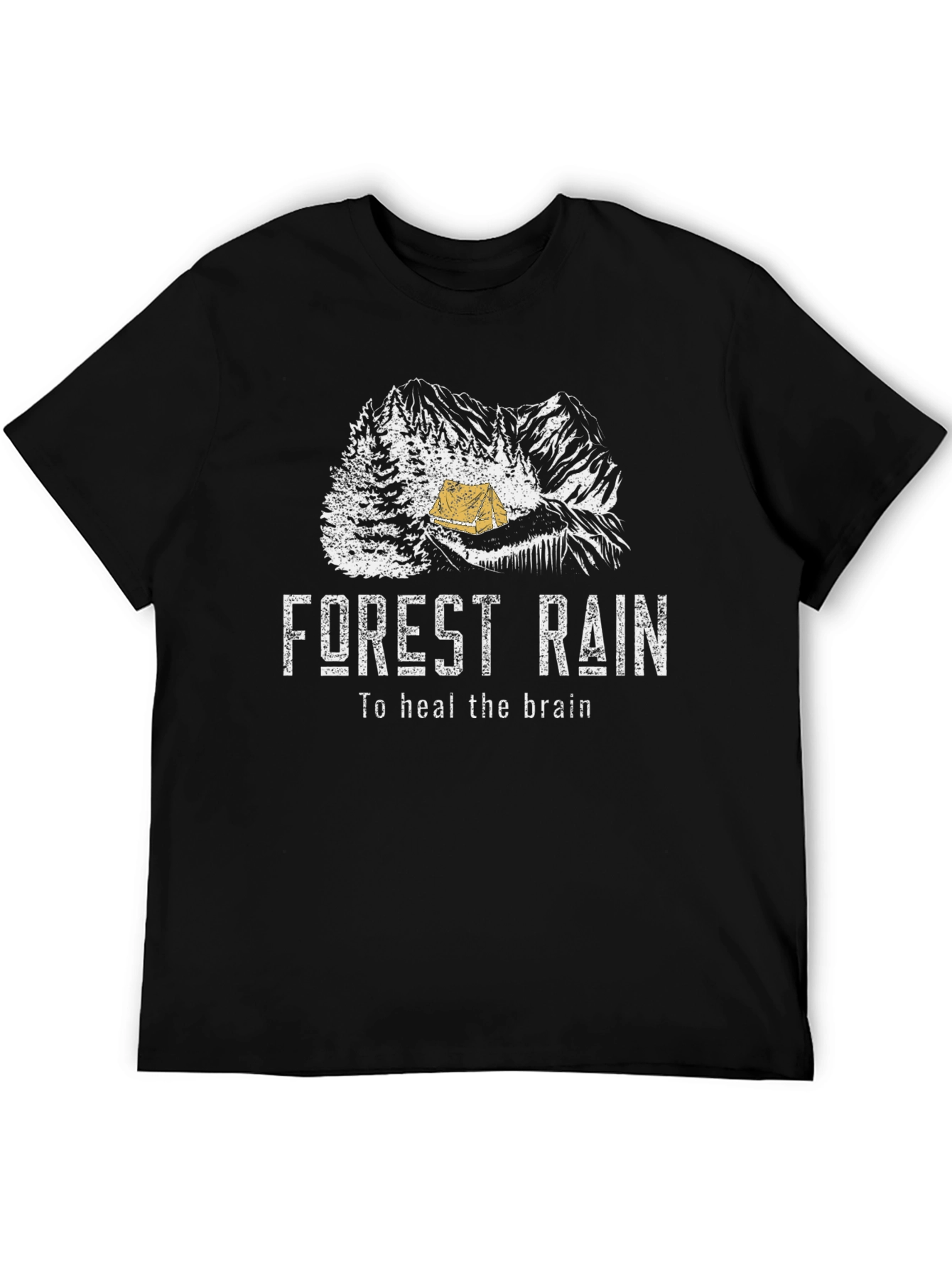 Forest Rain T-Shirt - Heal the Brain