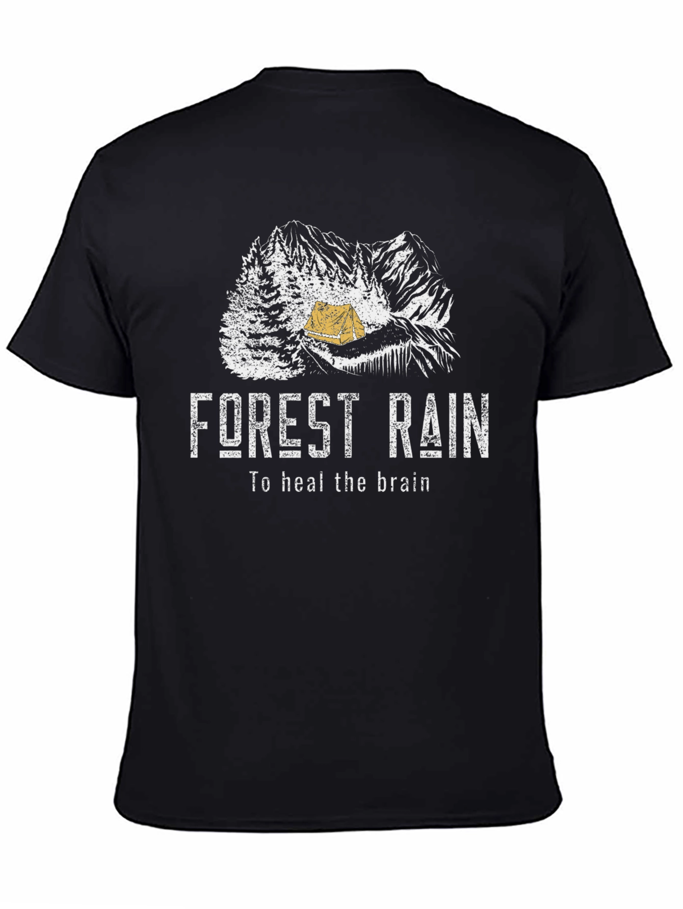 Forest Rain T-Shirt - Heal the Brain