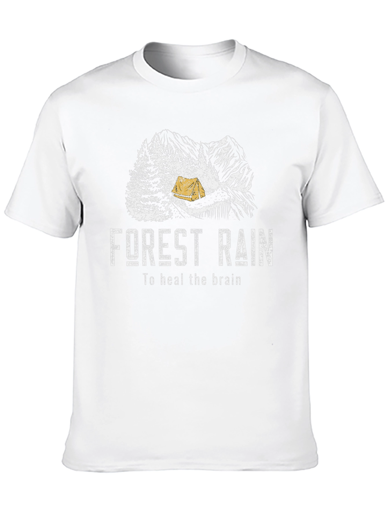 Forest Rain T-Shirt - Heal the Brain