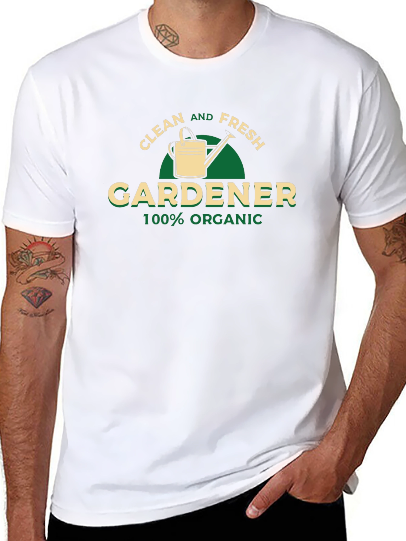 Gardener T-Shirt - Clean & Fresh 100% Organic