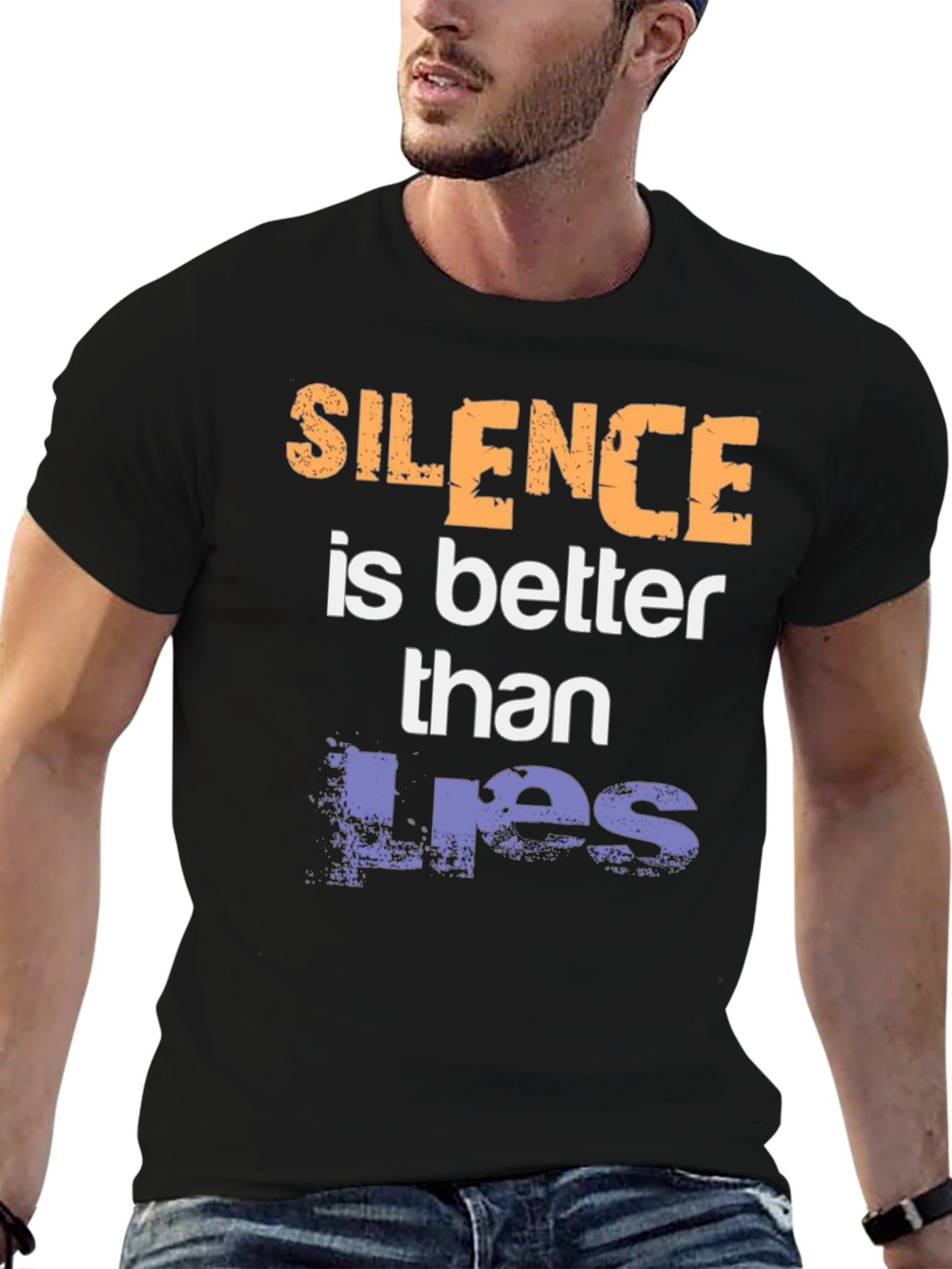 Silence is Better Than Lies Graphic Tee