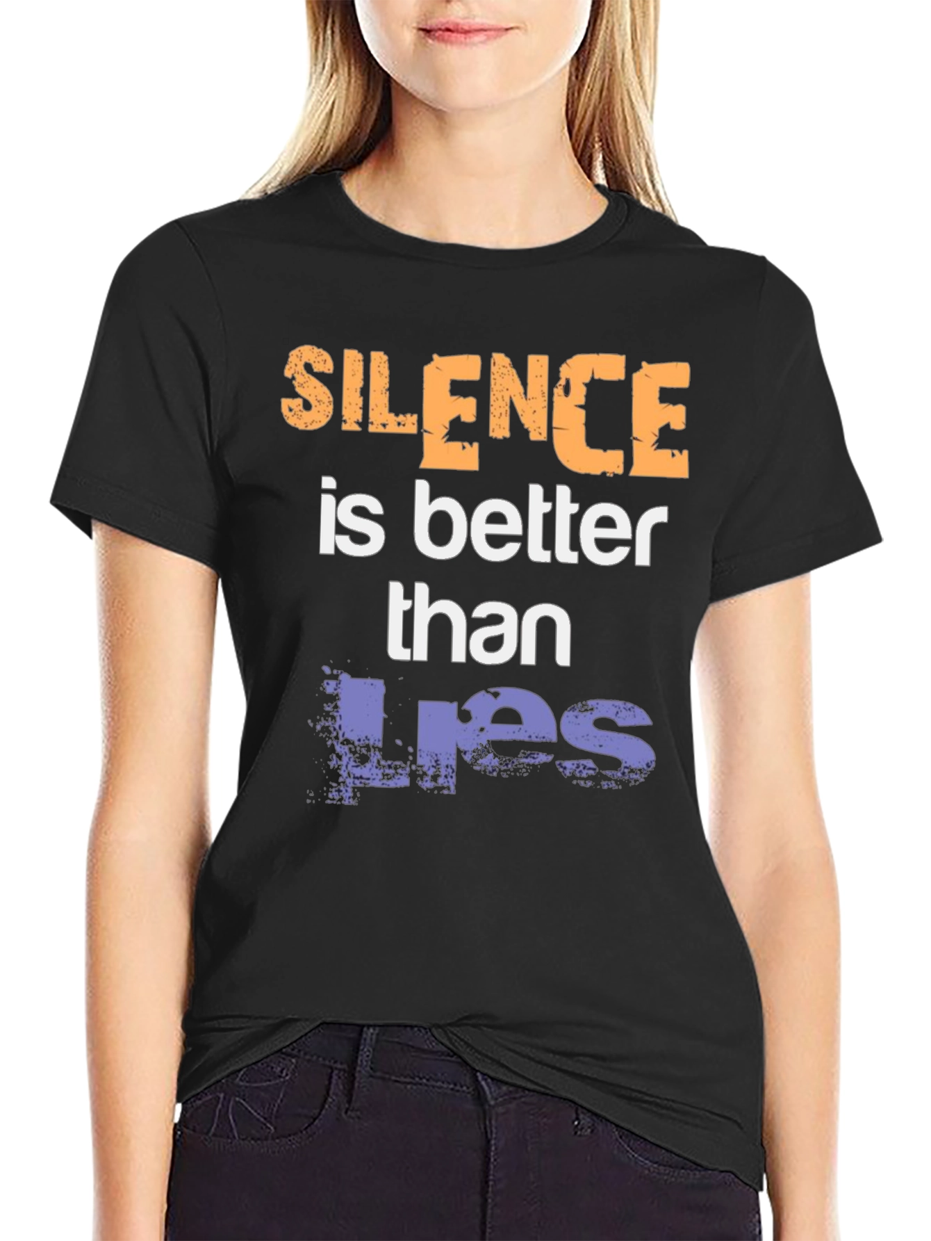 Silence is Better Than Lies Graphic Tee