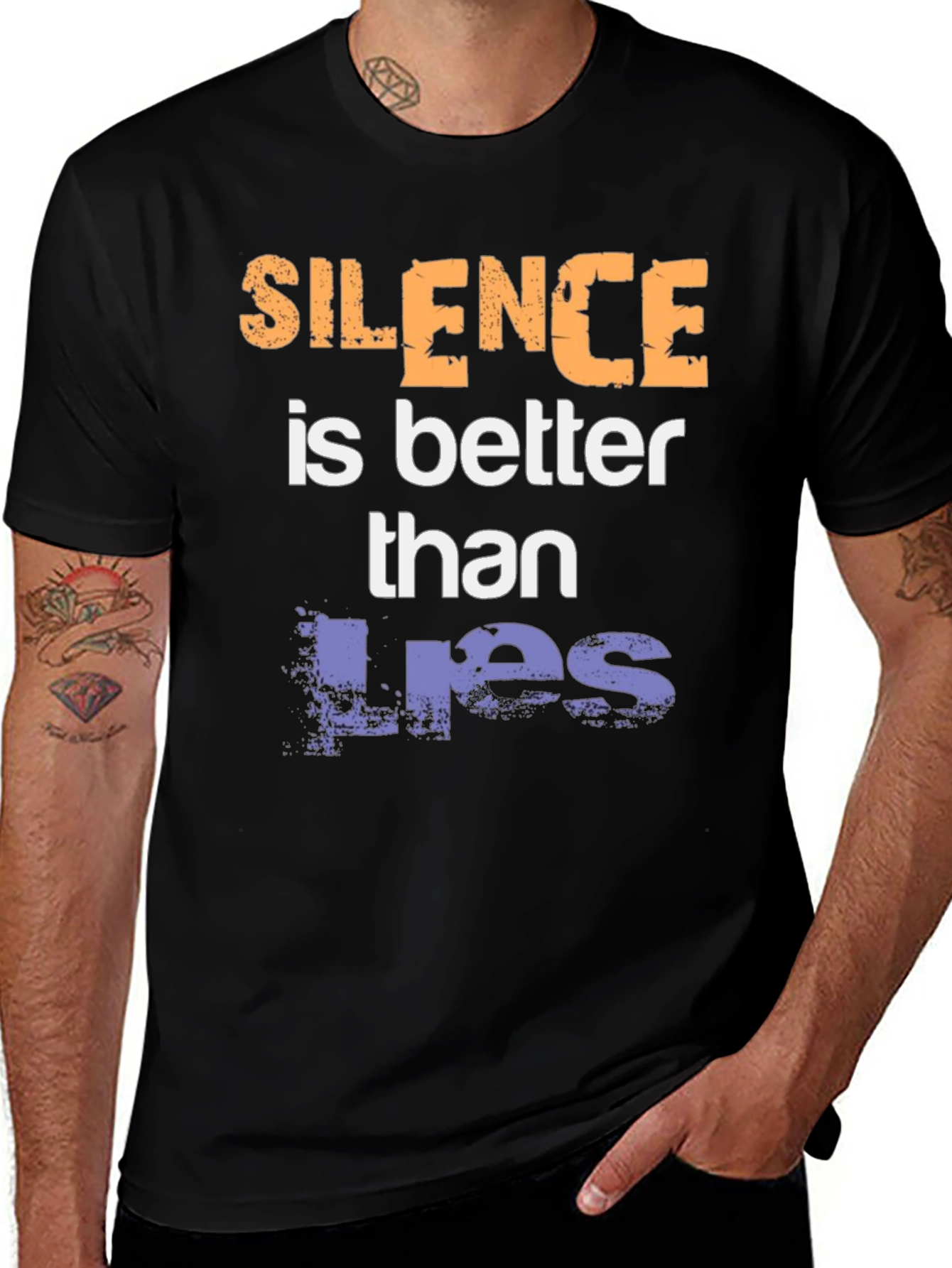Silence is Better Than Lies Graphic Tee