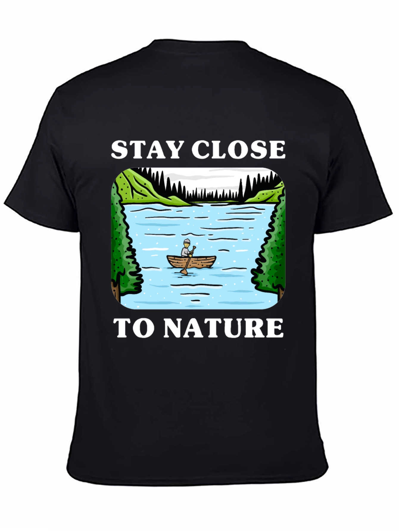 Stay Close To Nature Graphic Tee