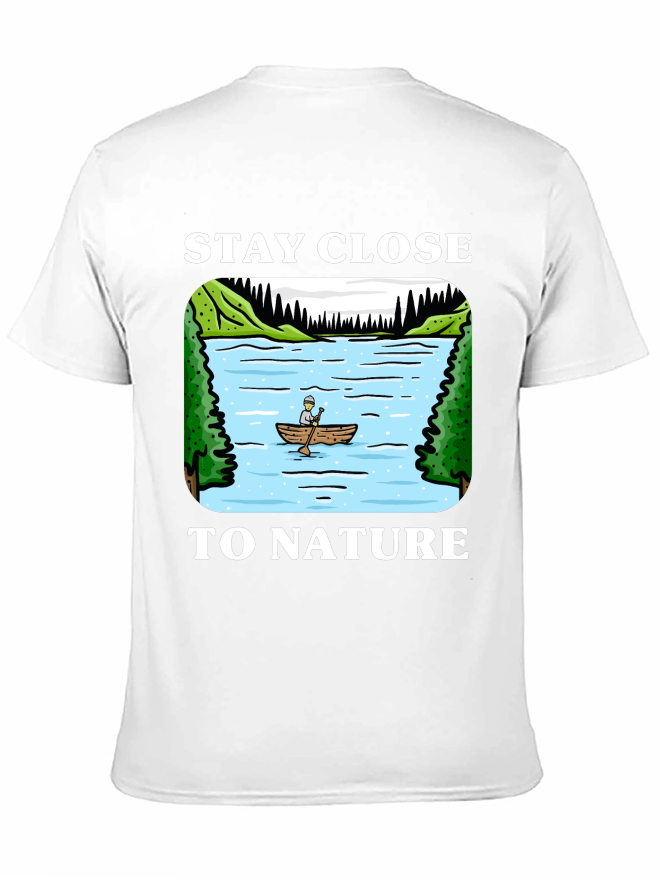 Stay Close To Nature Graphic Tee