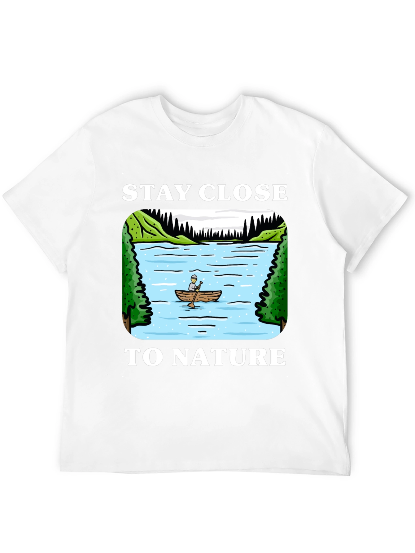 Stay Close To Nature Graphic Tee
