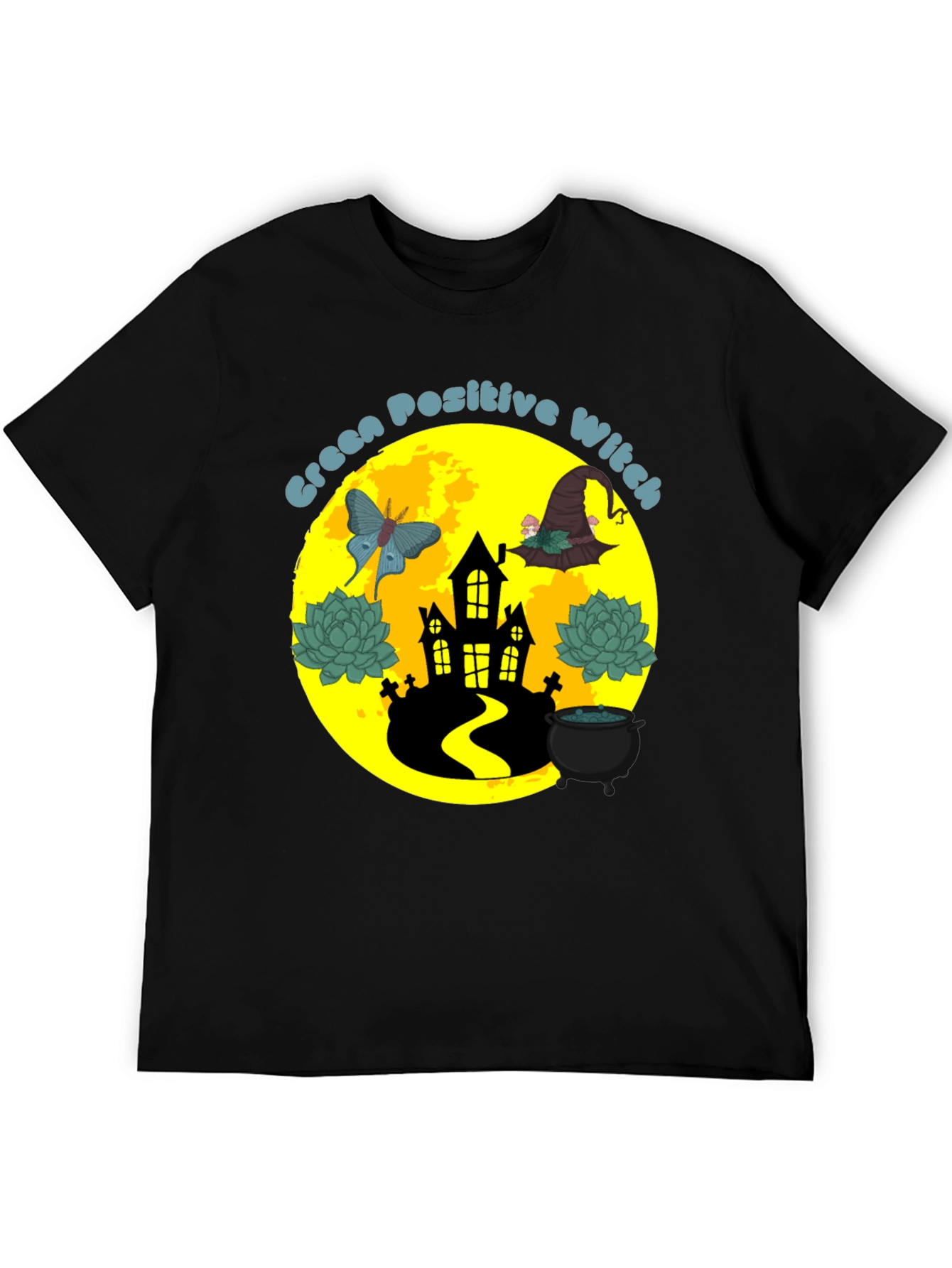 Green Positive Witch T-Shirt