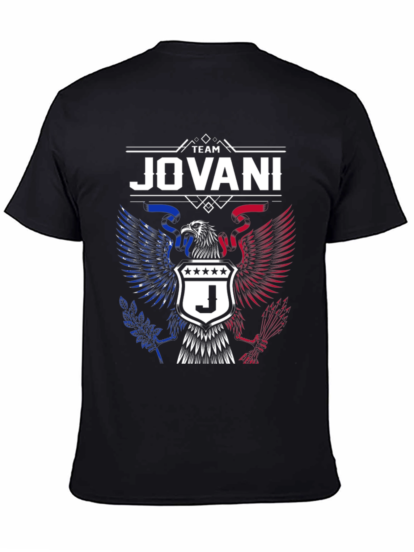 Team Jovani Patriotic Eagle Graphic T-Shirt