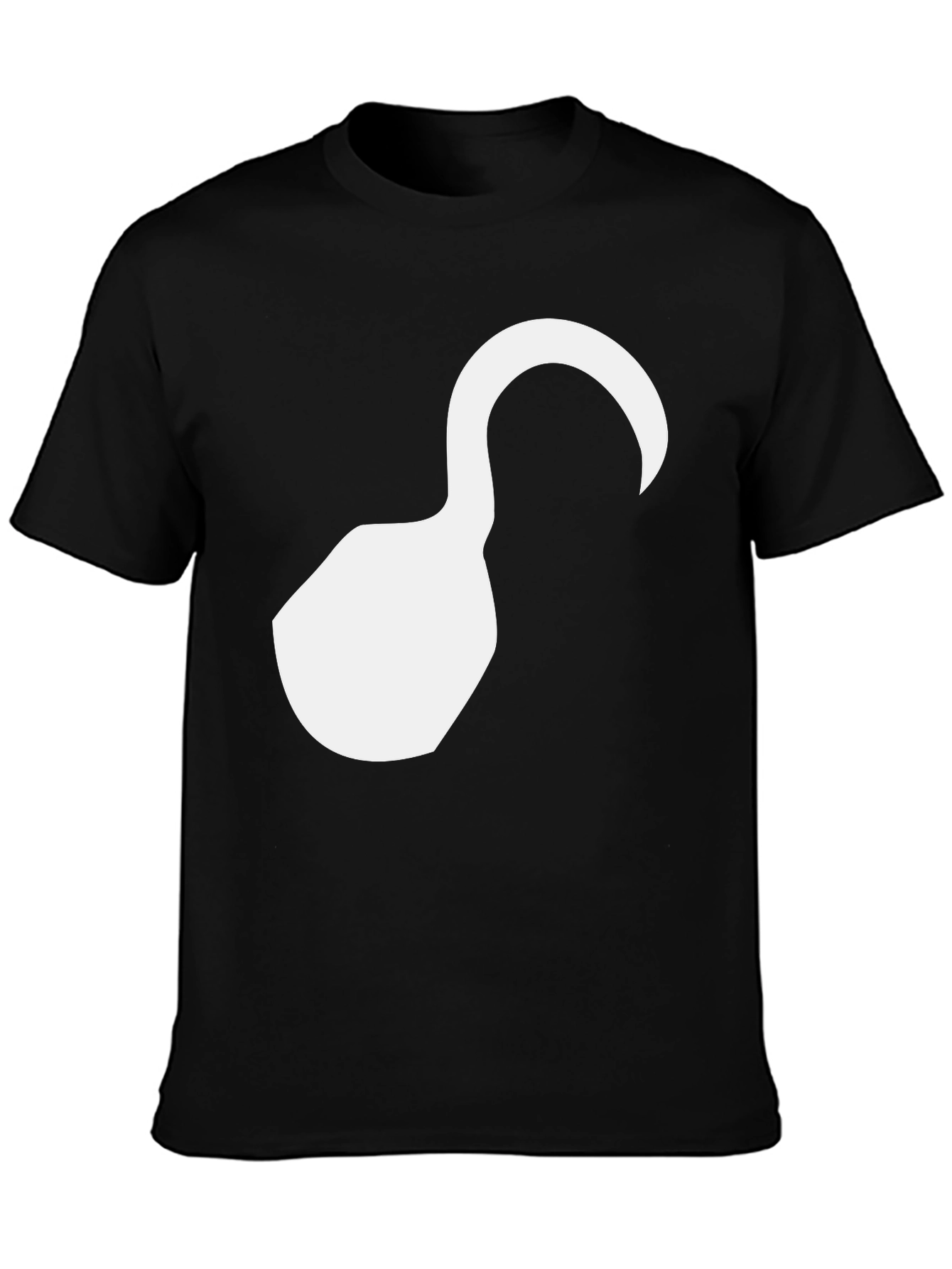 Captain Hook Graphic Tee - Black Cotton T-Shirt