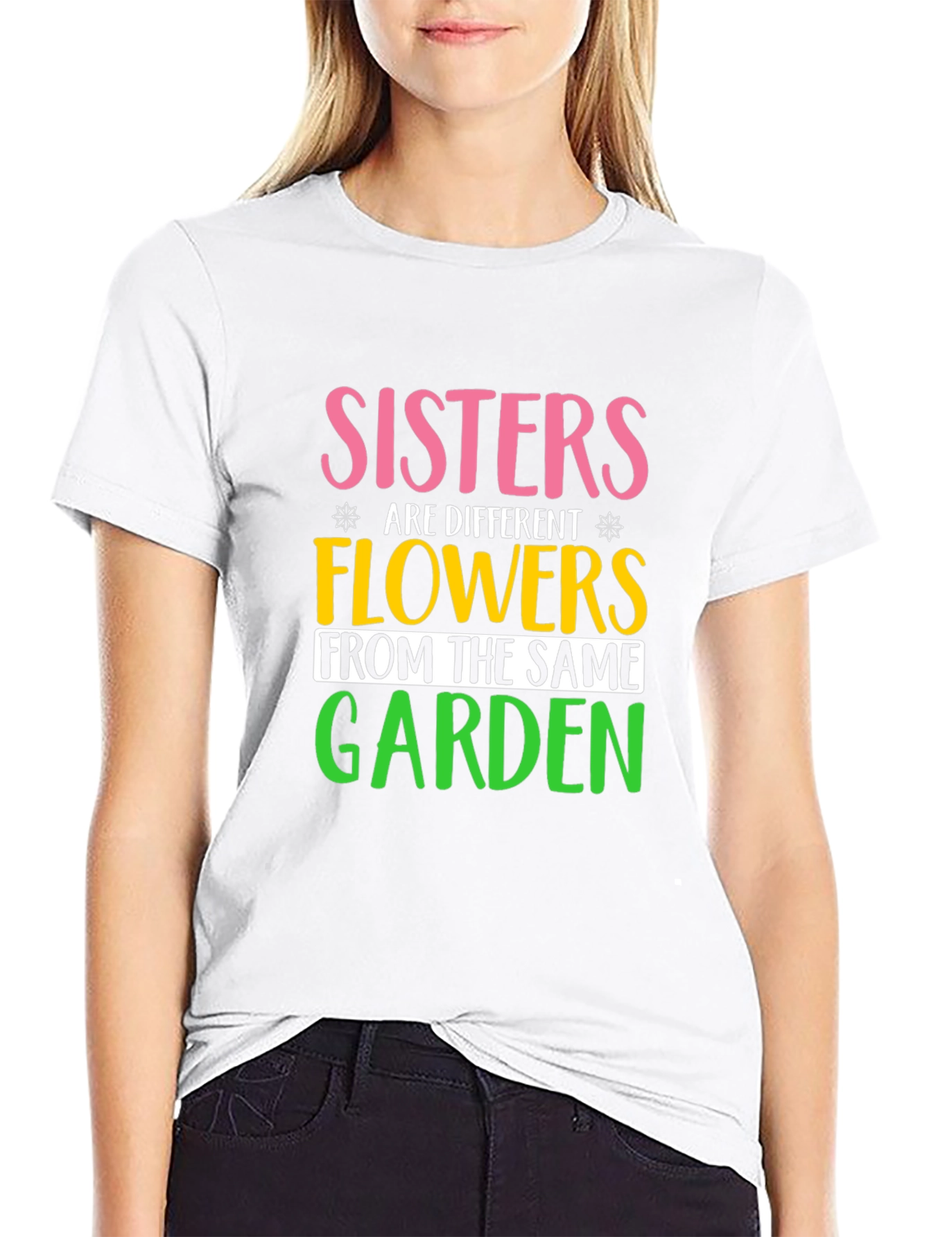 Sisters Are Different Flowers T-Shirt