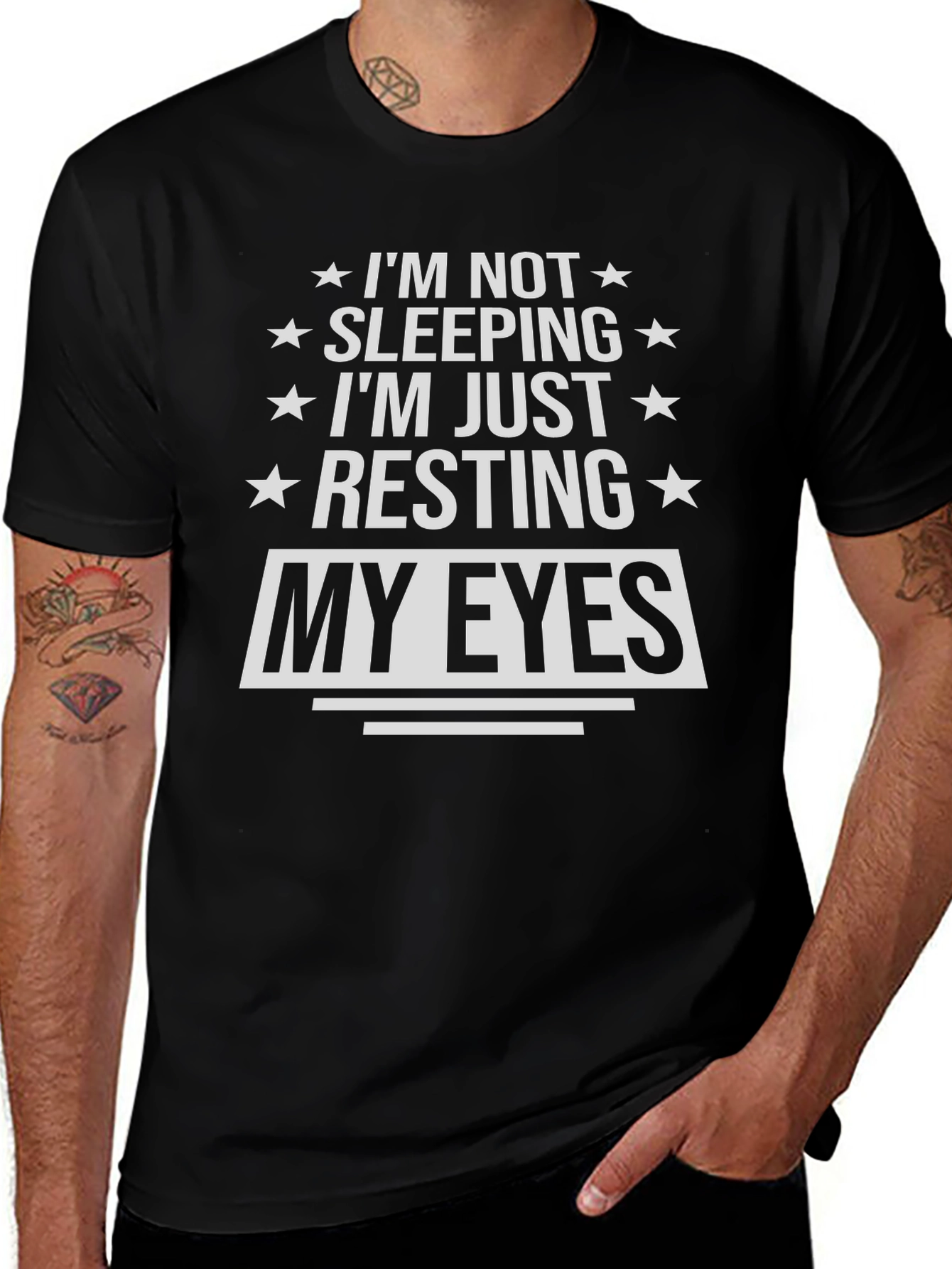 Im Not Sleeping Graphic Tee