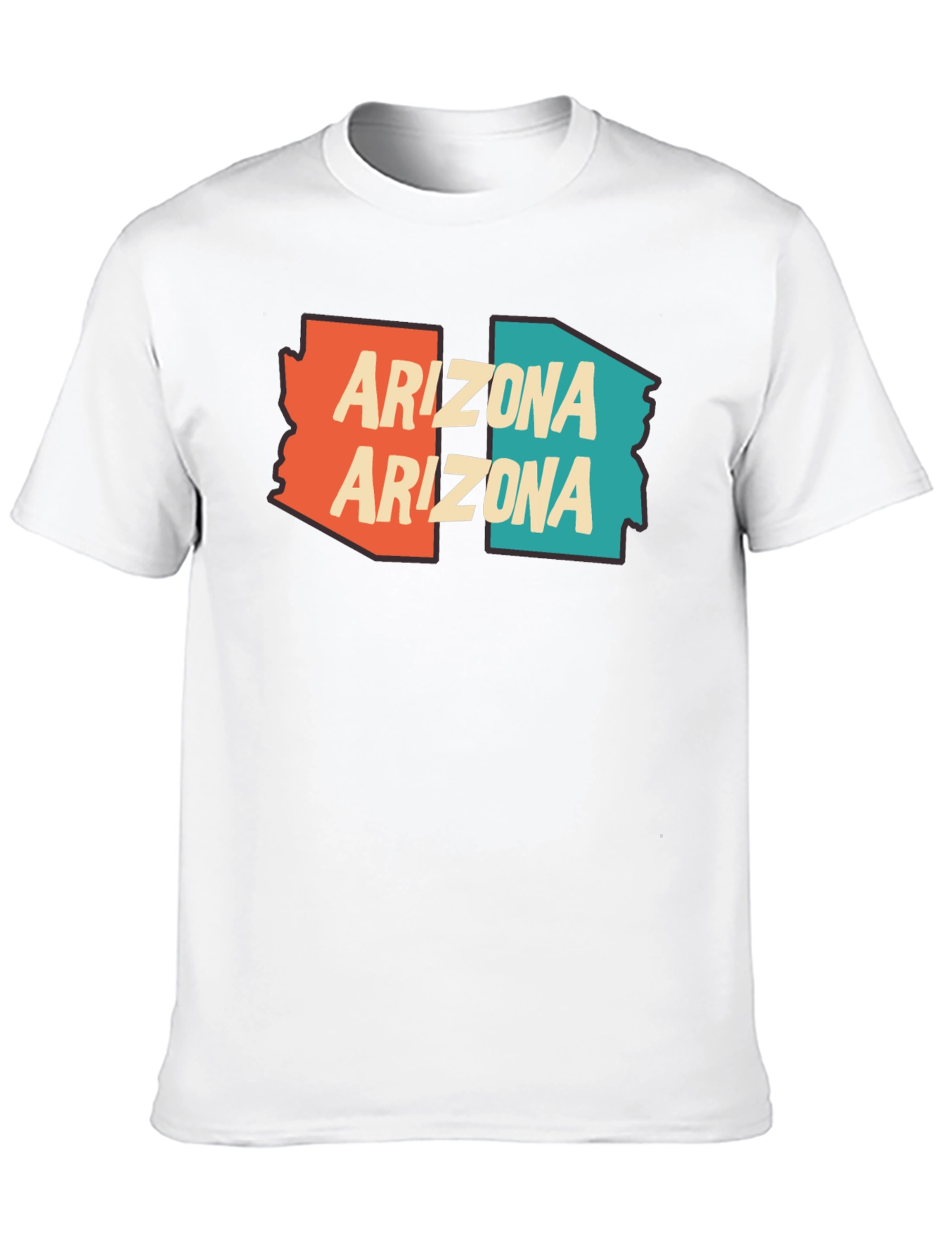 Arizona Graphic Tee - State Pride Black T-Shirt
