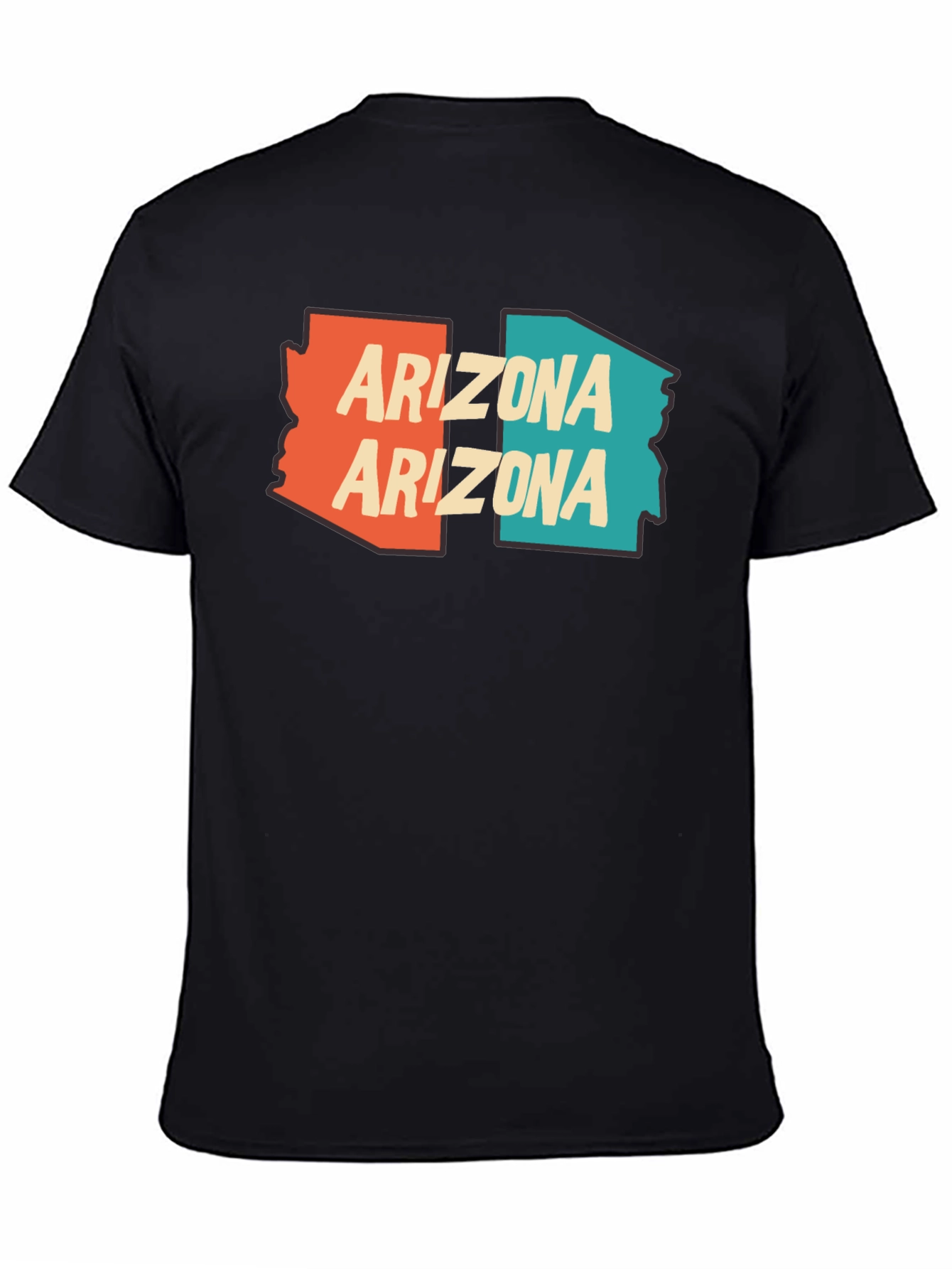 Arizona Graphic Tee - State Pride Black T-Shirt