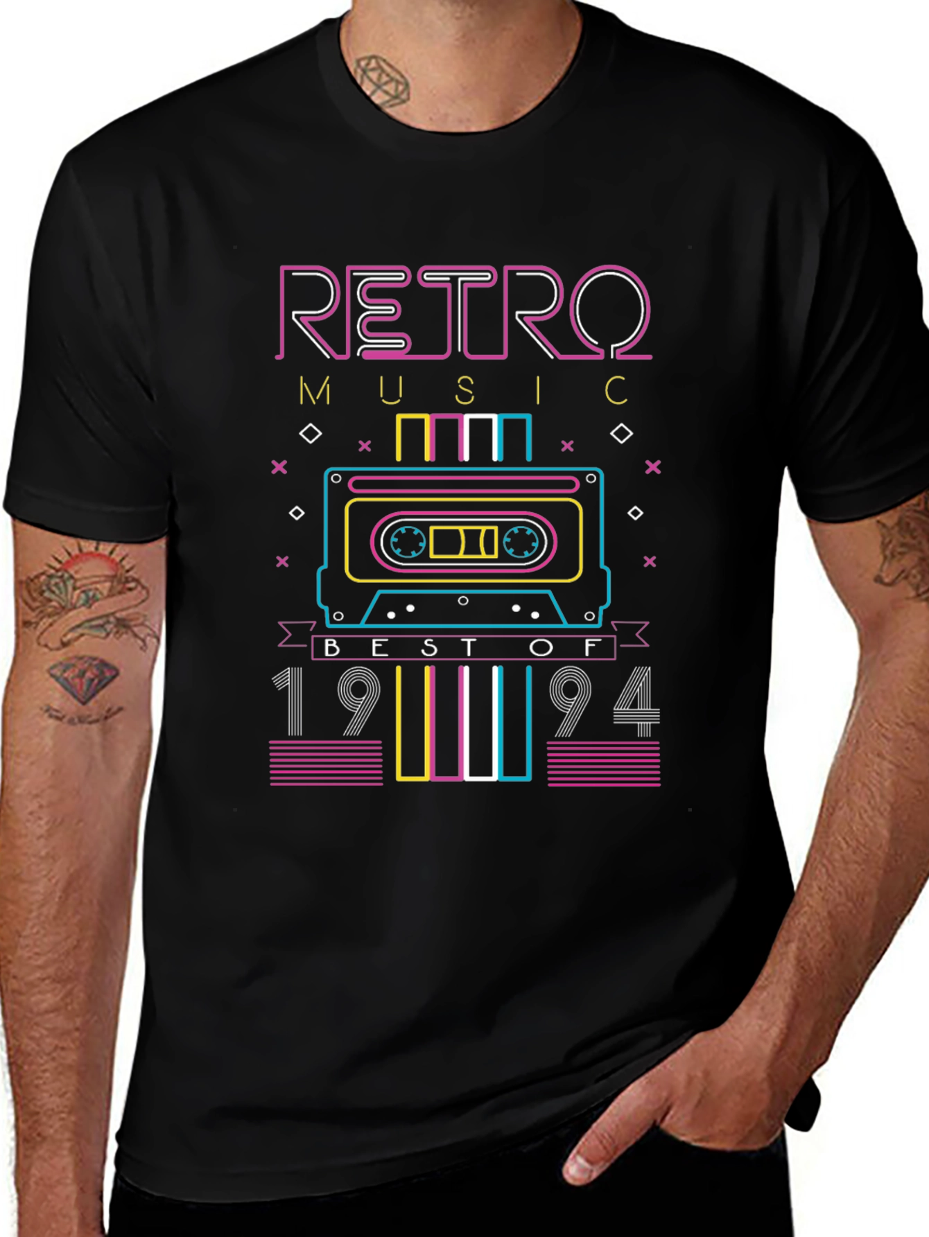 Retro Music Best of 1994 Graphic T-Shirt