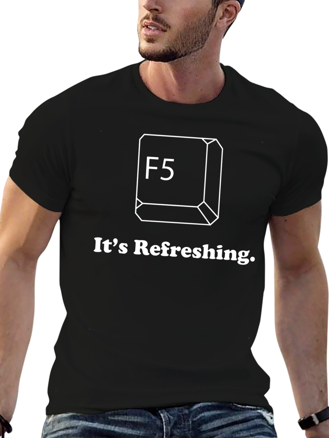 Refreshing F5 T-Shirt - Programmer Humor Tee
