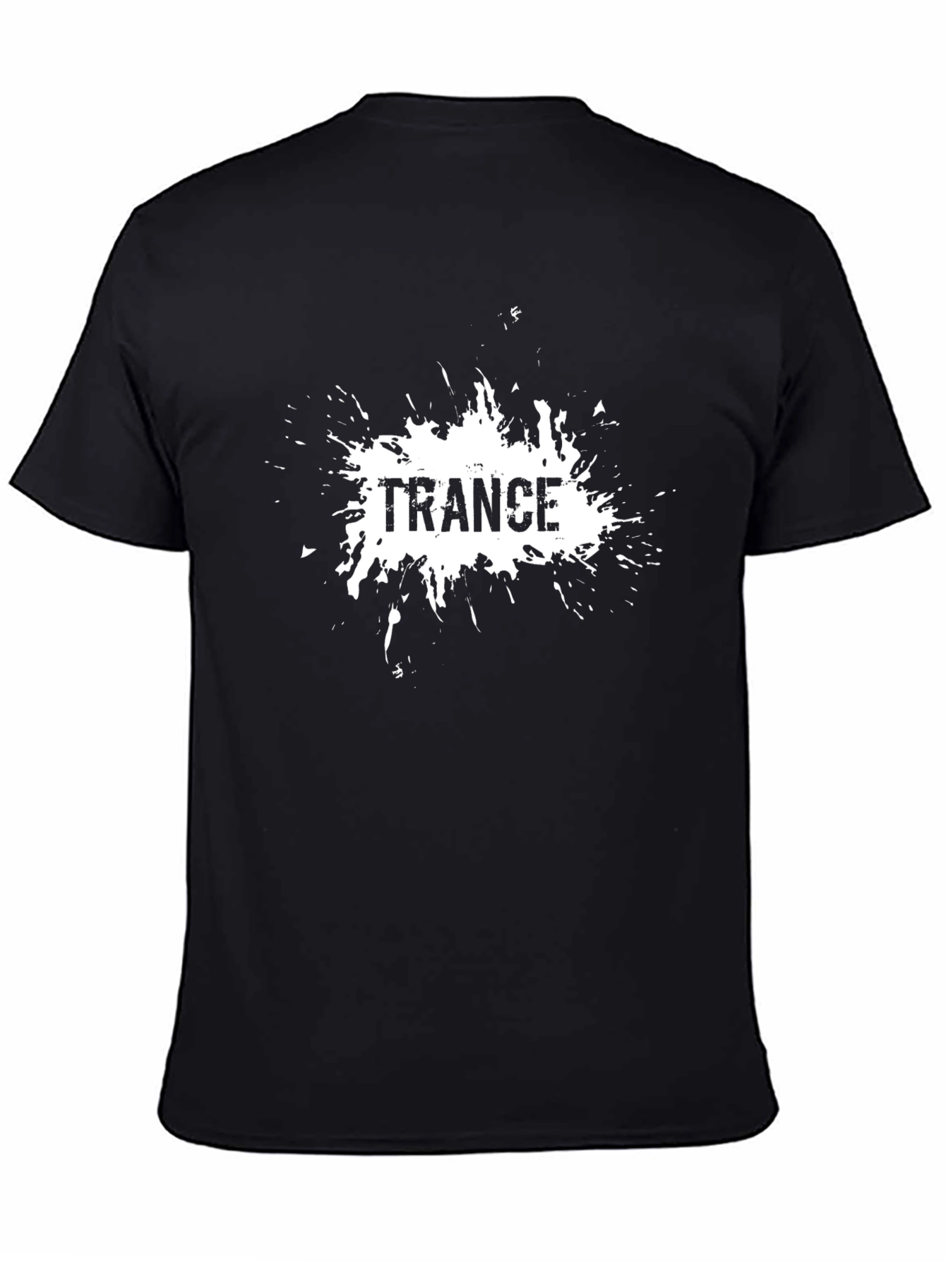Trance Graphic Black T-Shirt