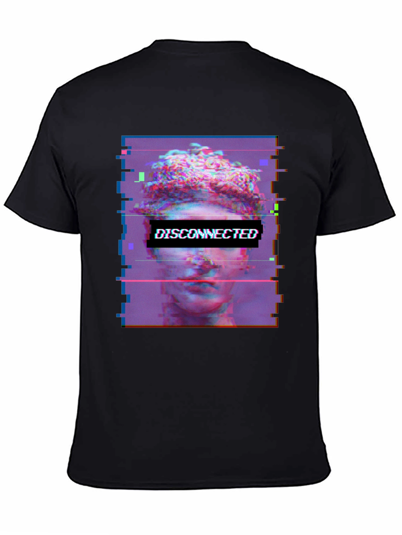 Disconnected Vaporwave Graphic Tee - Unisex