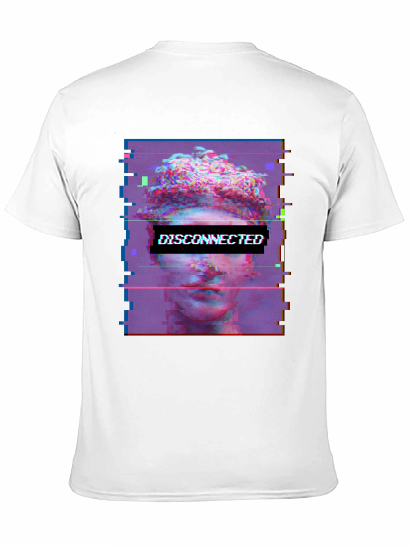 Disconnected Vaporwave Graphic Tee - Unisex