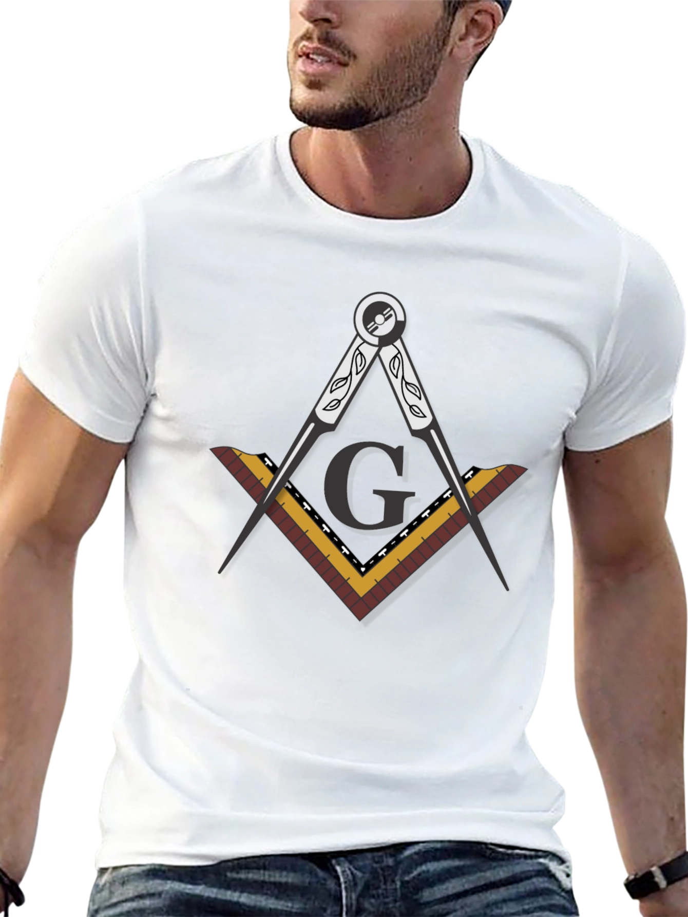 Masonic Compass & Square T-Shirt