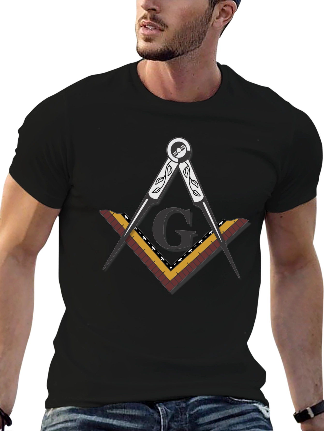 Masonic Compass & Square T-Shirt