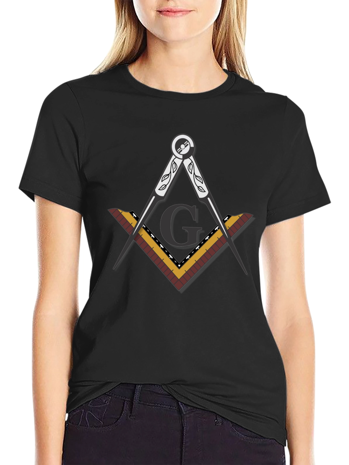 Masonic Compass & Square T-Shirt