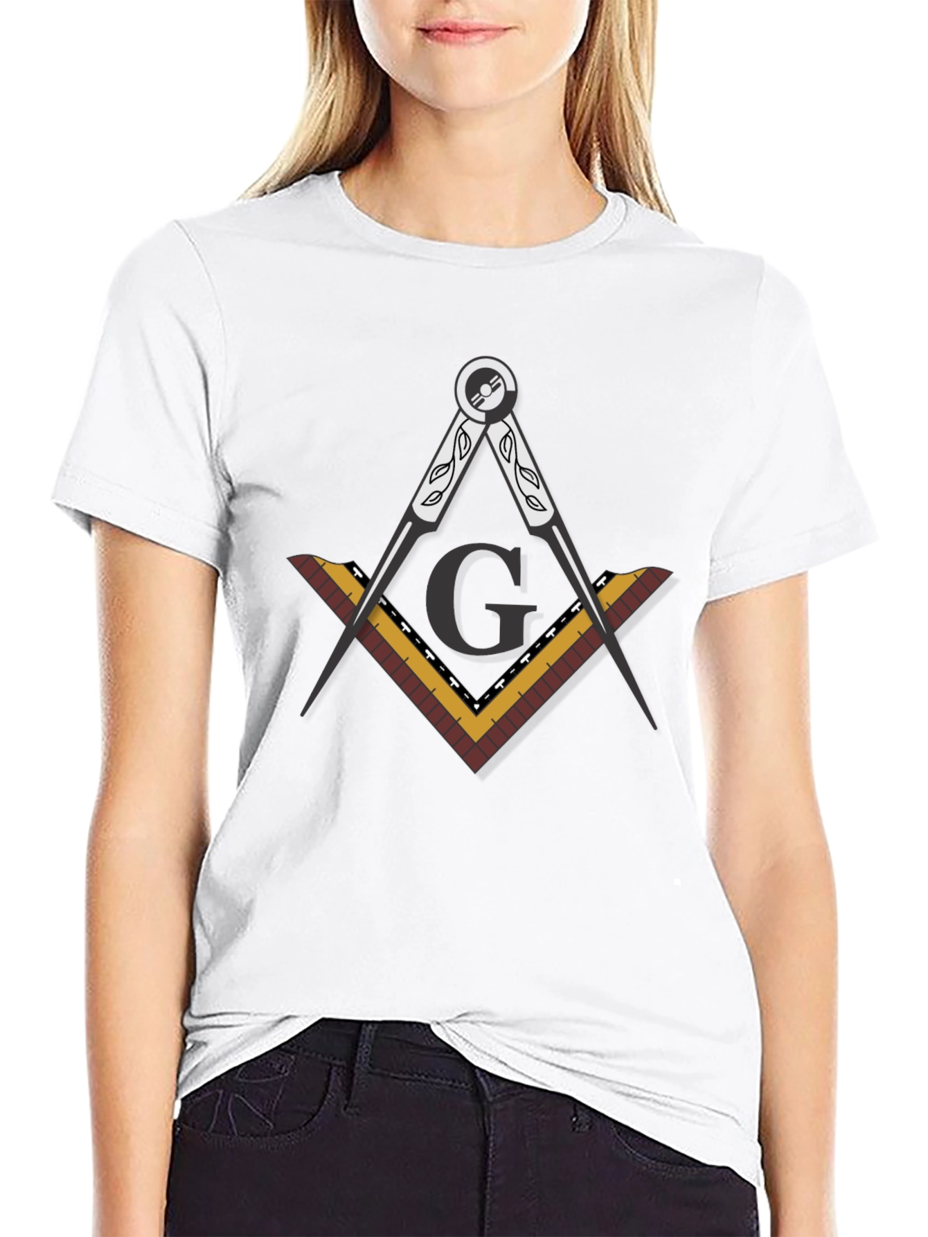 Masonic Compass & Square T-Shirt