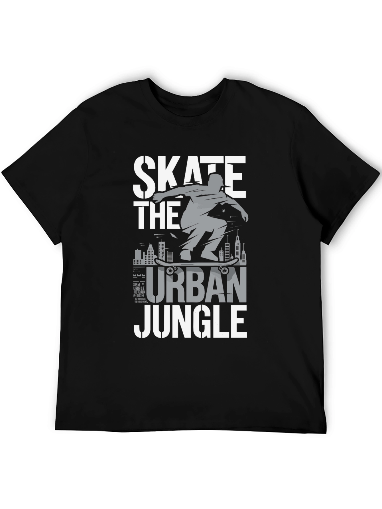 Skate the Urban Jungle Graphic Tee
