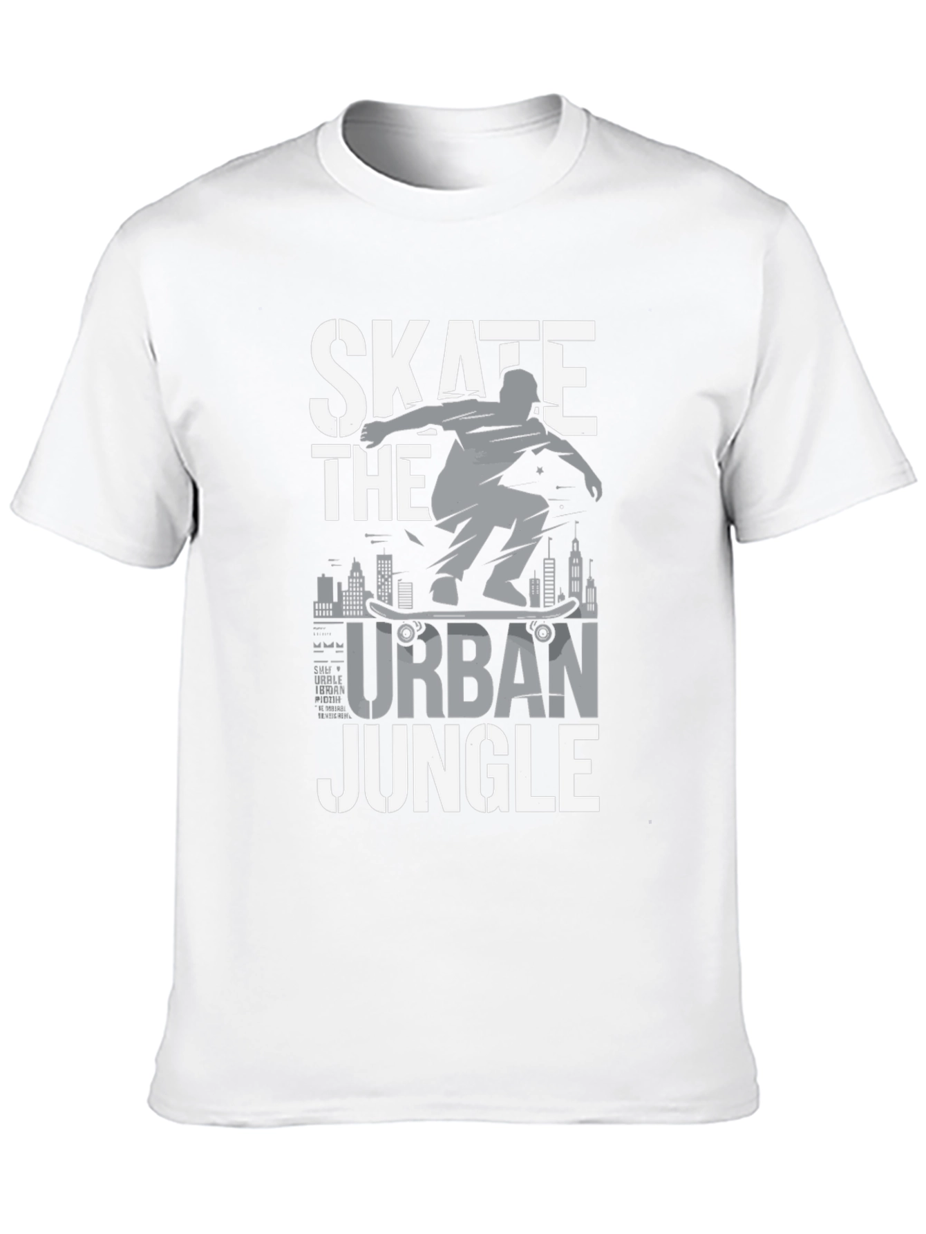 Skate the Urban Jungle Graphic Tee