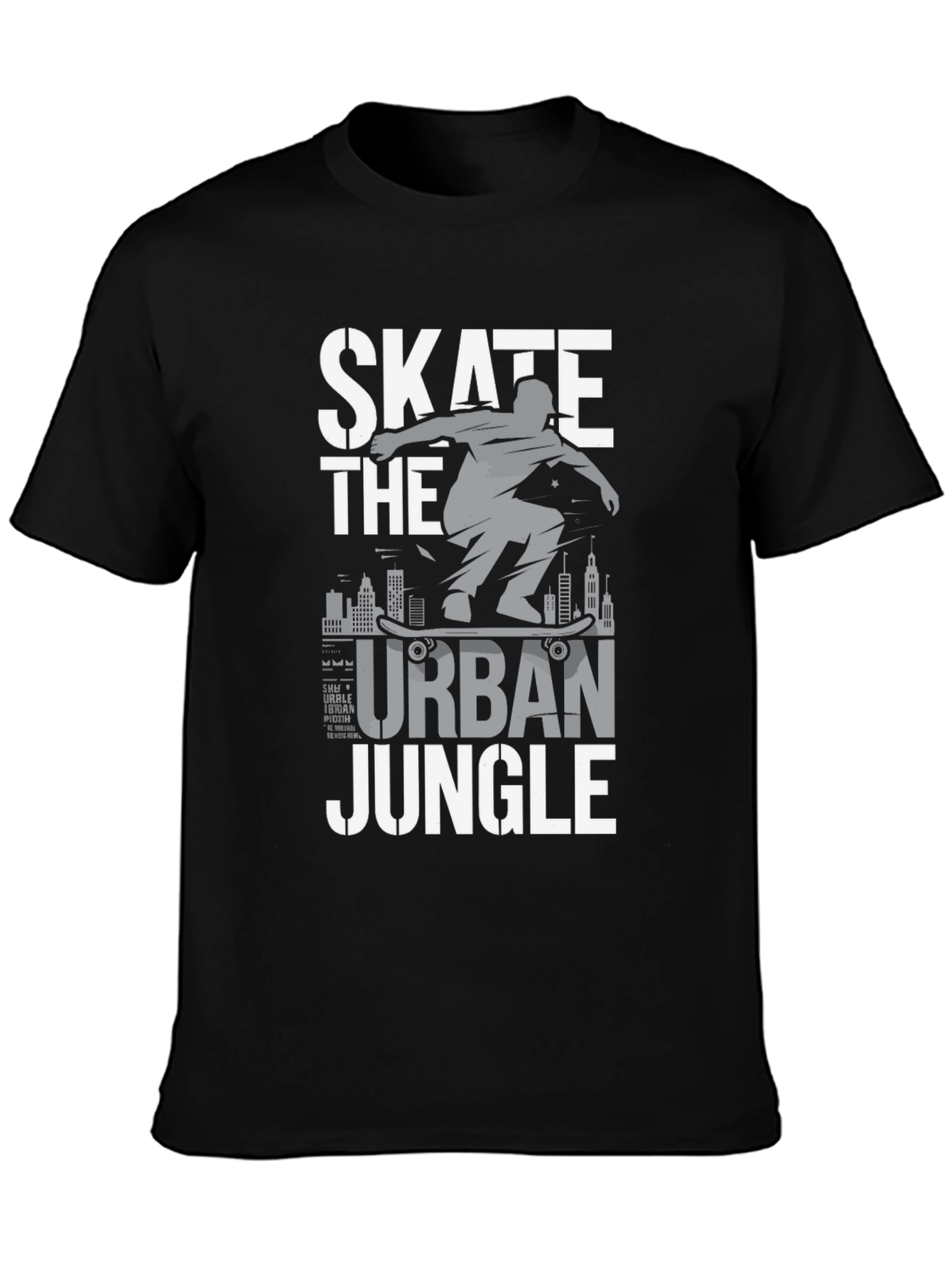 Skate the Urban Jungle Graphic Tee