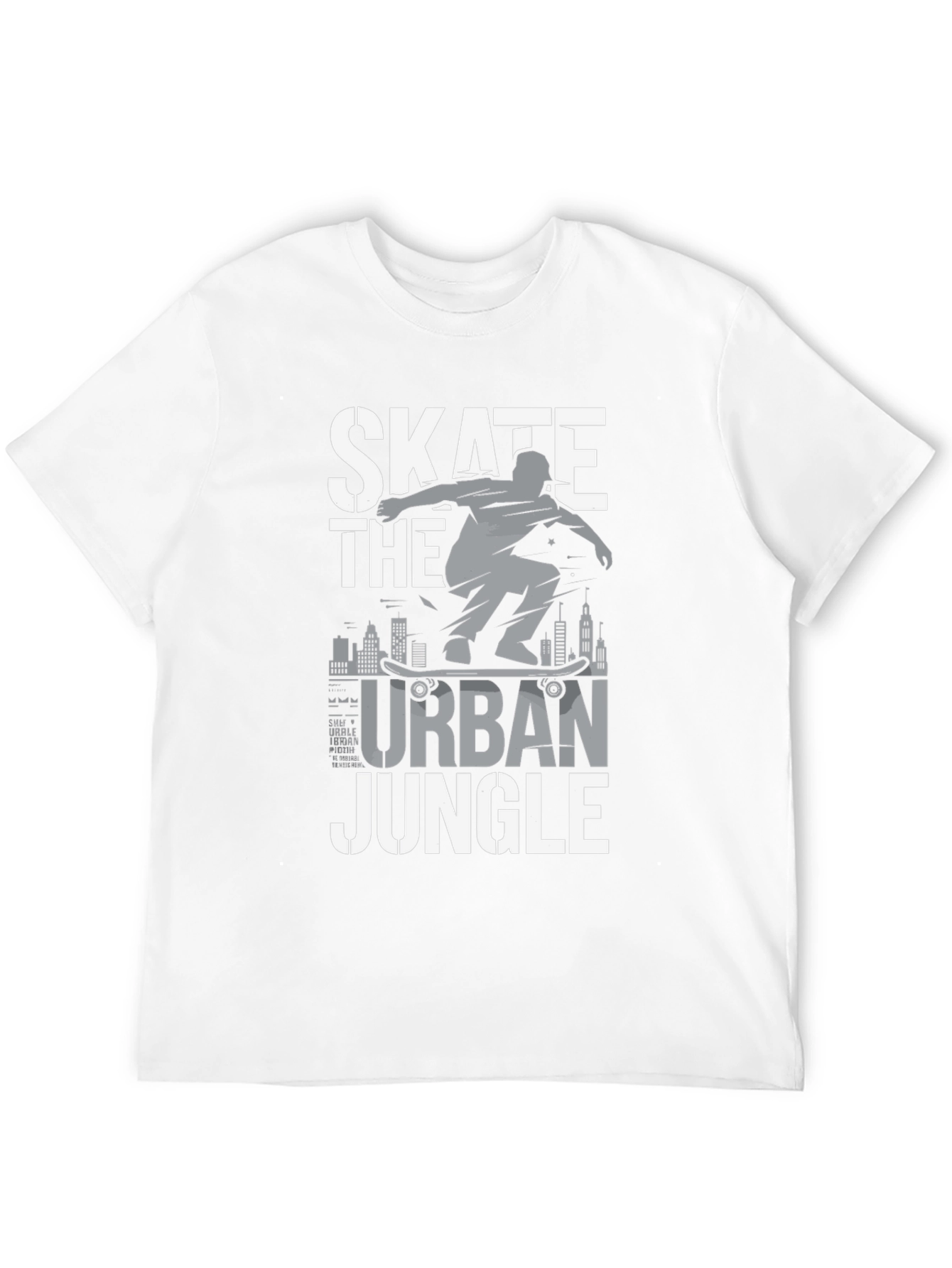 Skate the Urban Jungle Graphic Tee