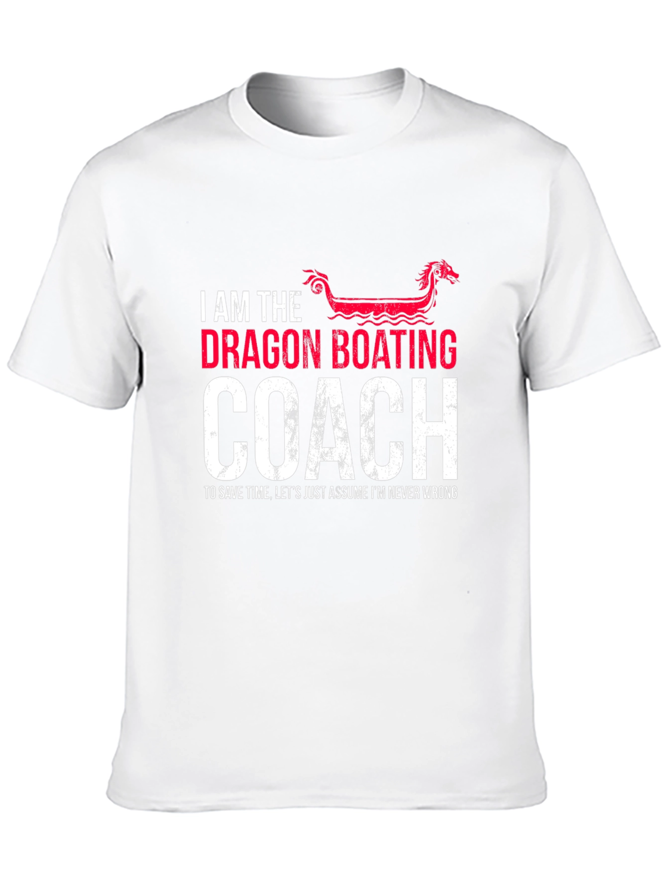 Dragon Boating Coach Novelty T-Shirt