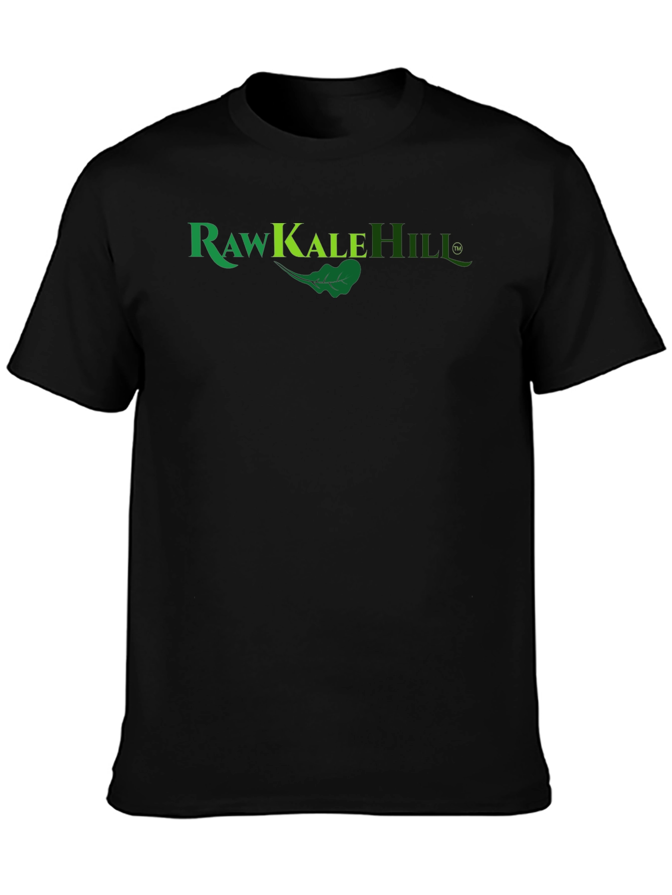 Raw Kale Hill Black T-Shirt