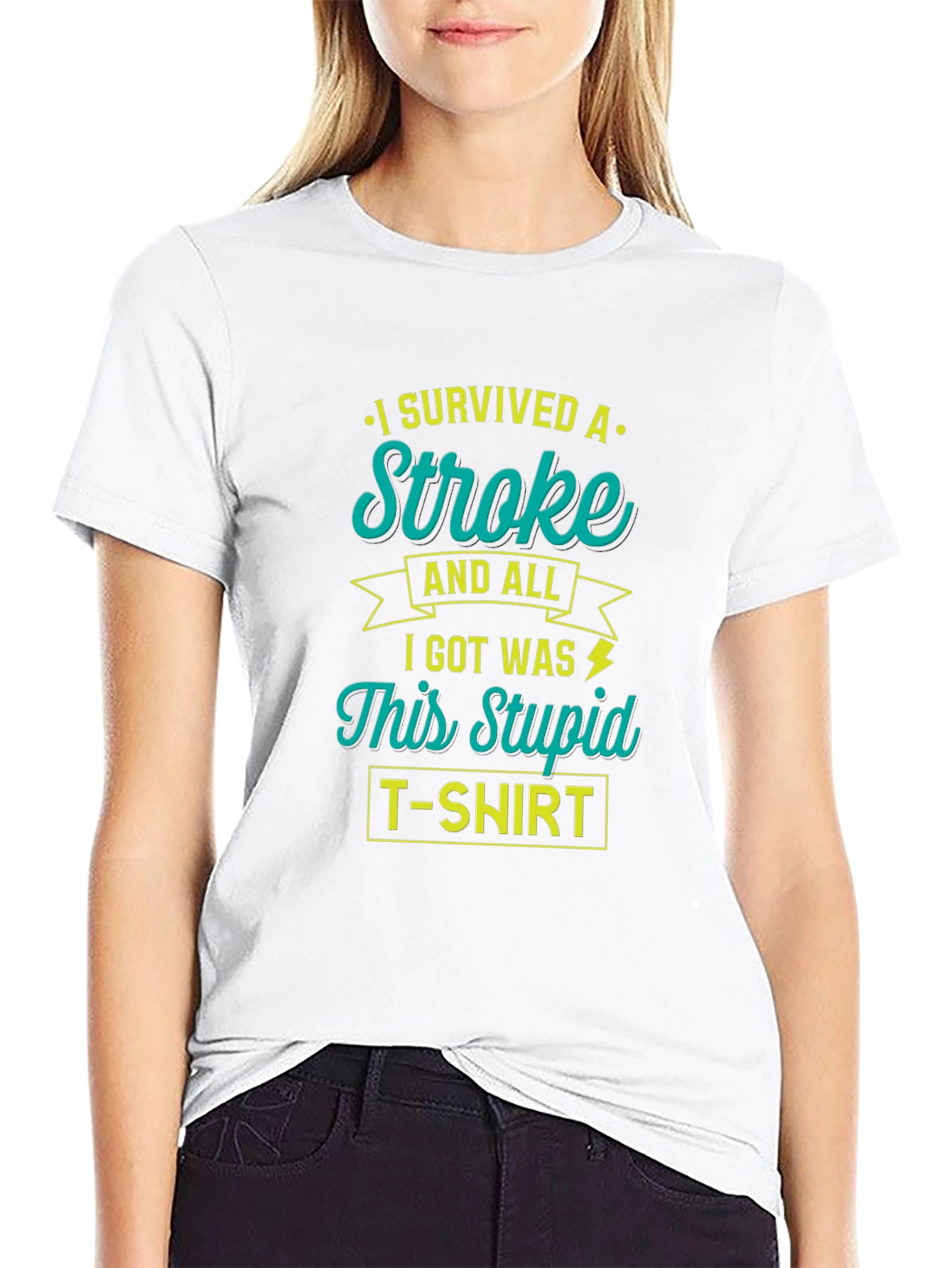 I Survived a Stroke Funny T-Shirt