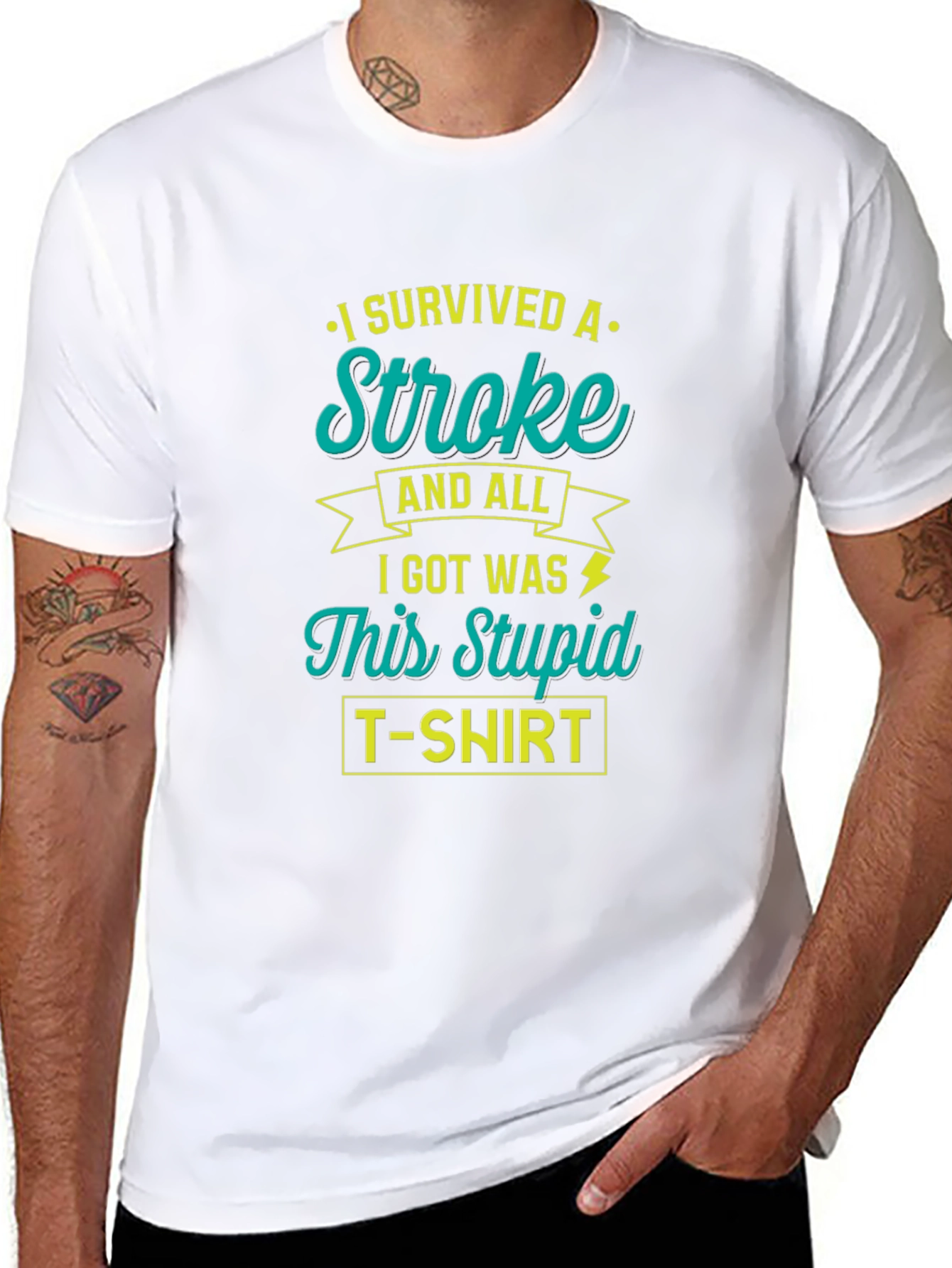 I Survived a Stroke Funny T-Shirt