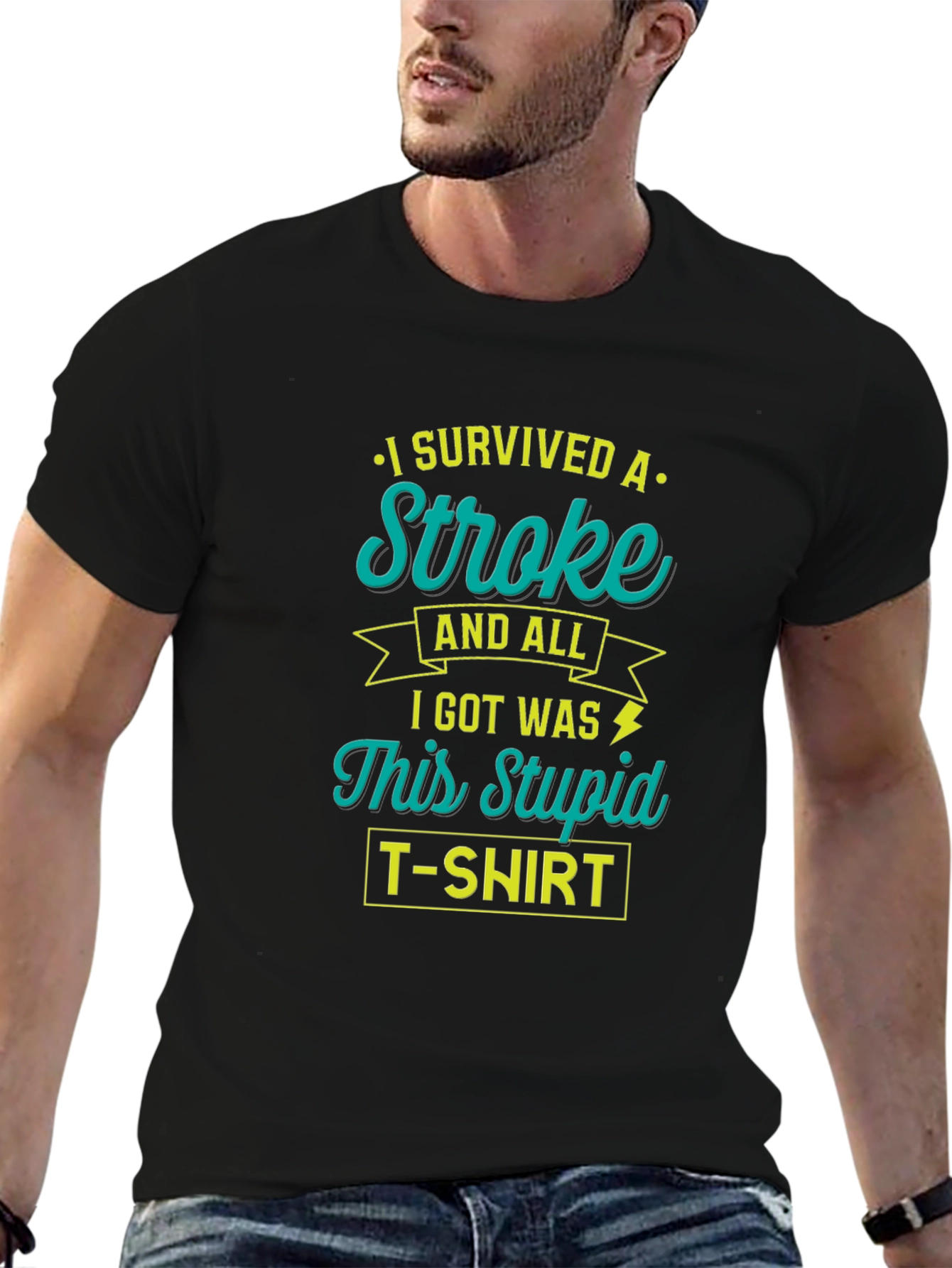 I Survived a Stroke Funny T-Shirt
